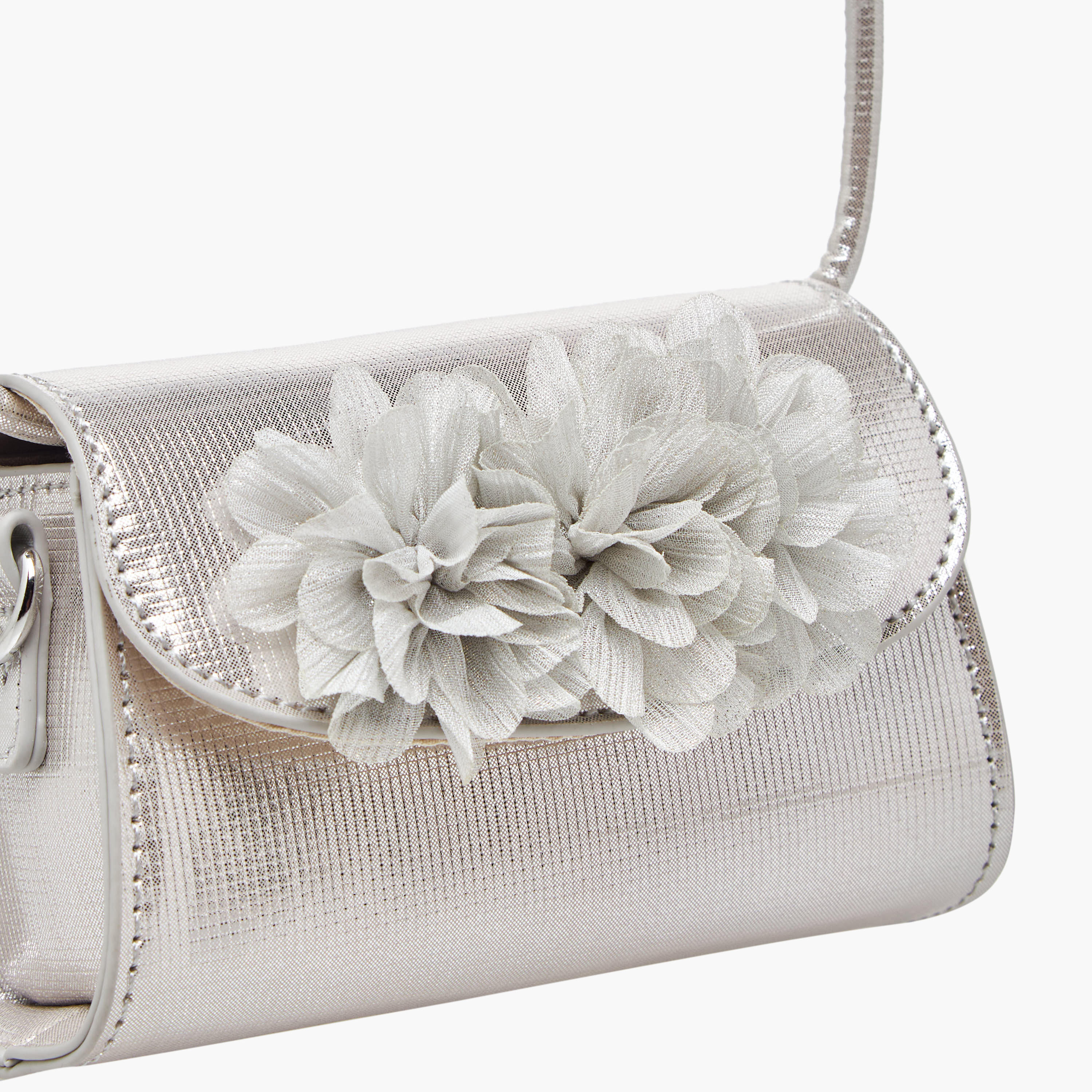 Celeste Floral Applique Crossbody Bag with Chain Strap-girls-accessories-bags-image-4