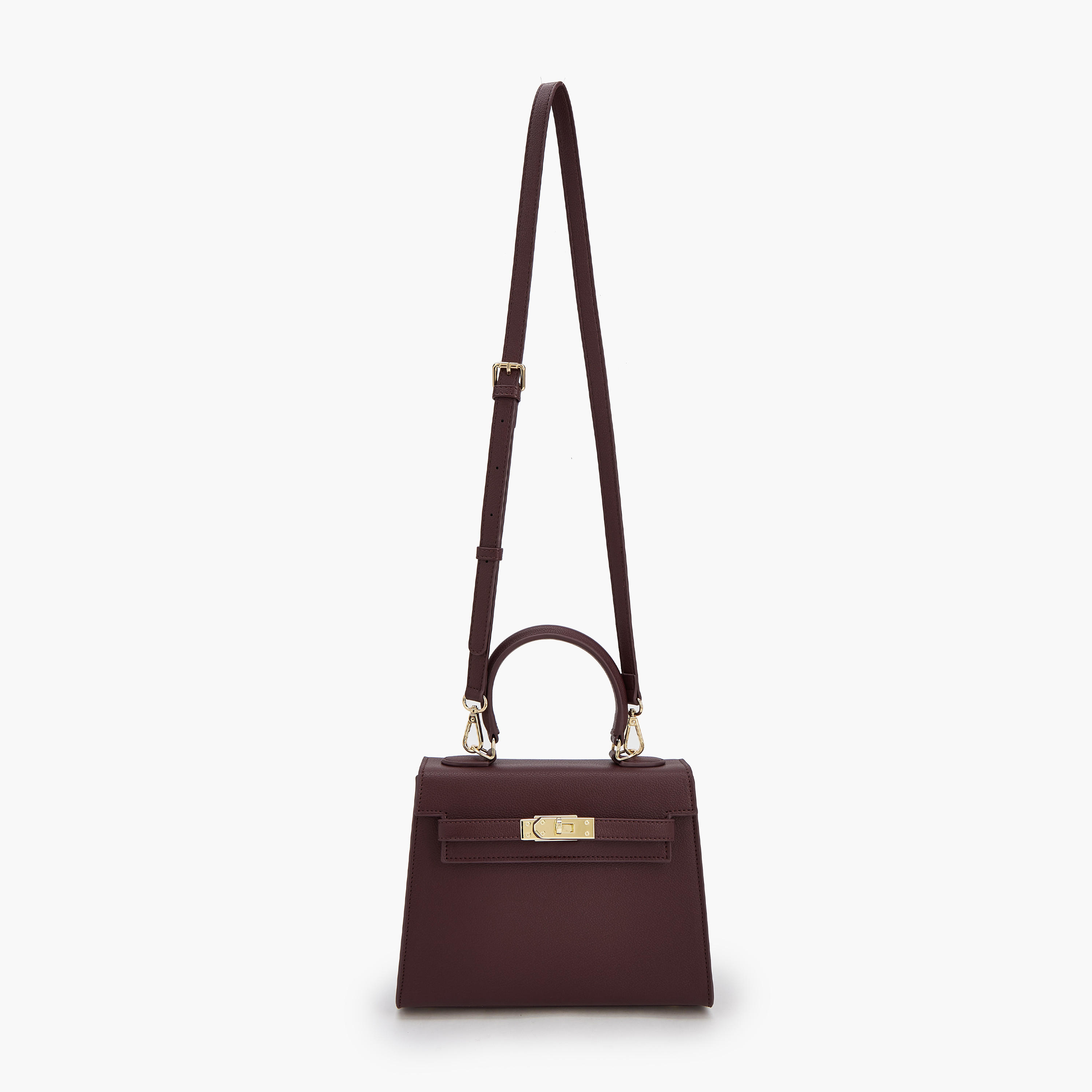 شنطة ساتشيل بارزة الملمس بحزام قابل للفصل من لو كونفورت-women-bagsandwallets-handbags-image-6