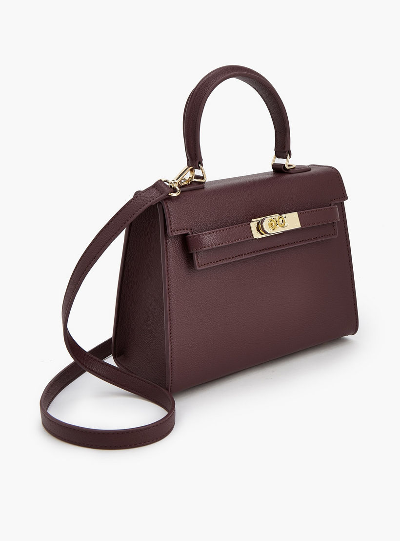 شنطة ساتشيل بارزة الملمس بحزام قابل للفصل من لو كونفورت-women-bagsandwallets-handbags-image-5