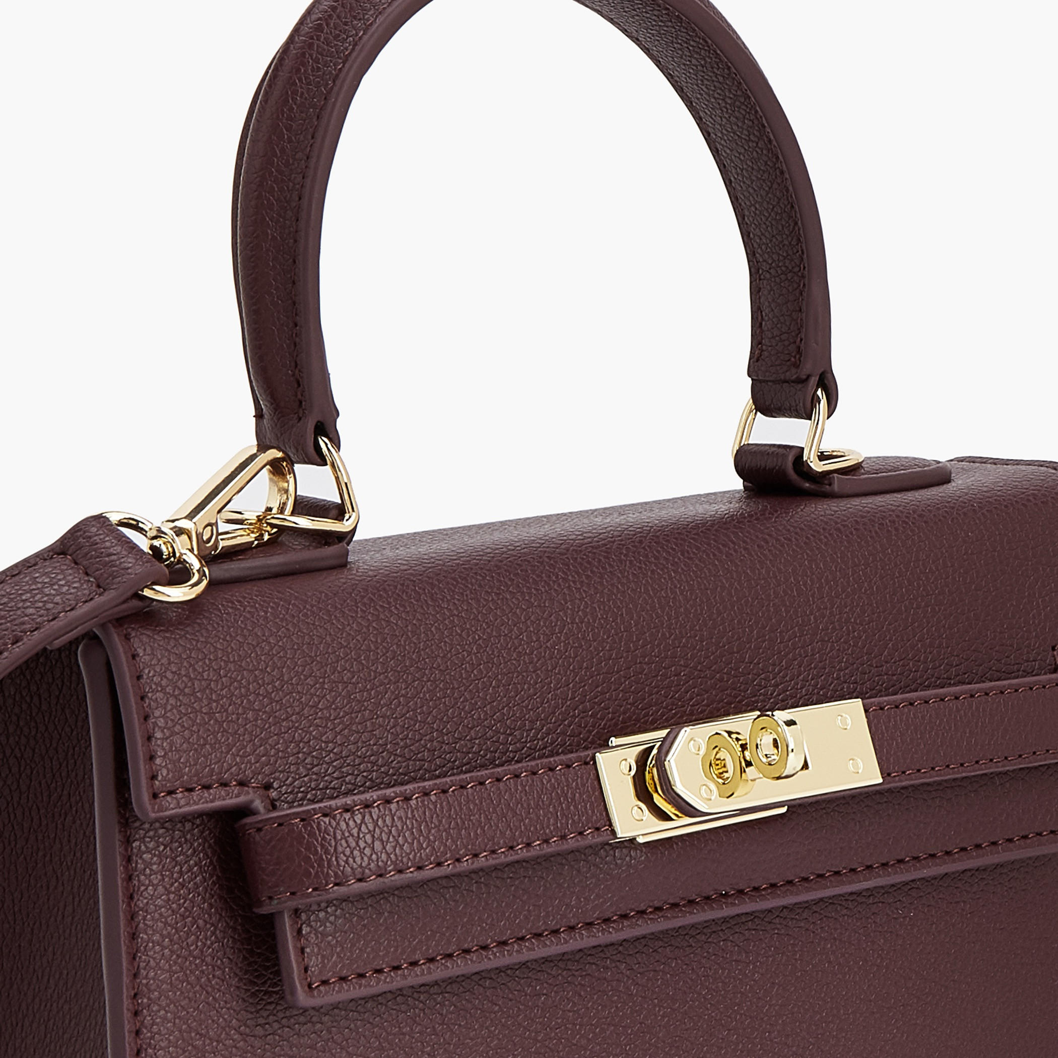 شنطة ساتشيل بارزة الملمس بحزام قابل للفصل من لو كونفورت-women-bagsandwallets-handbags-image-4