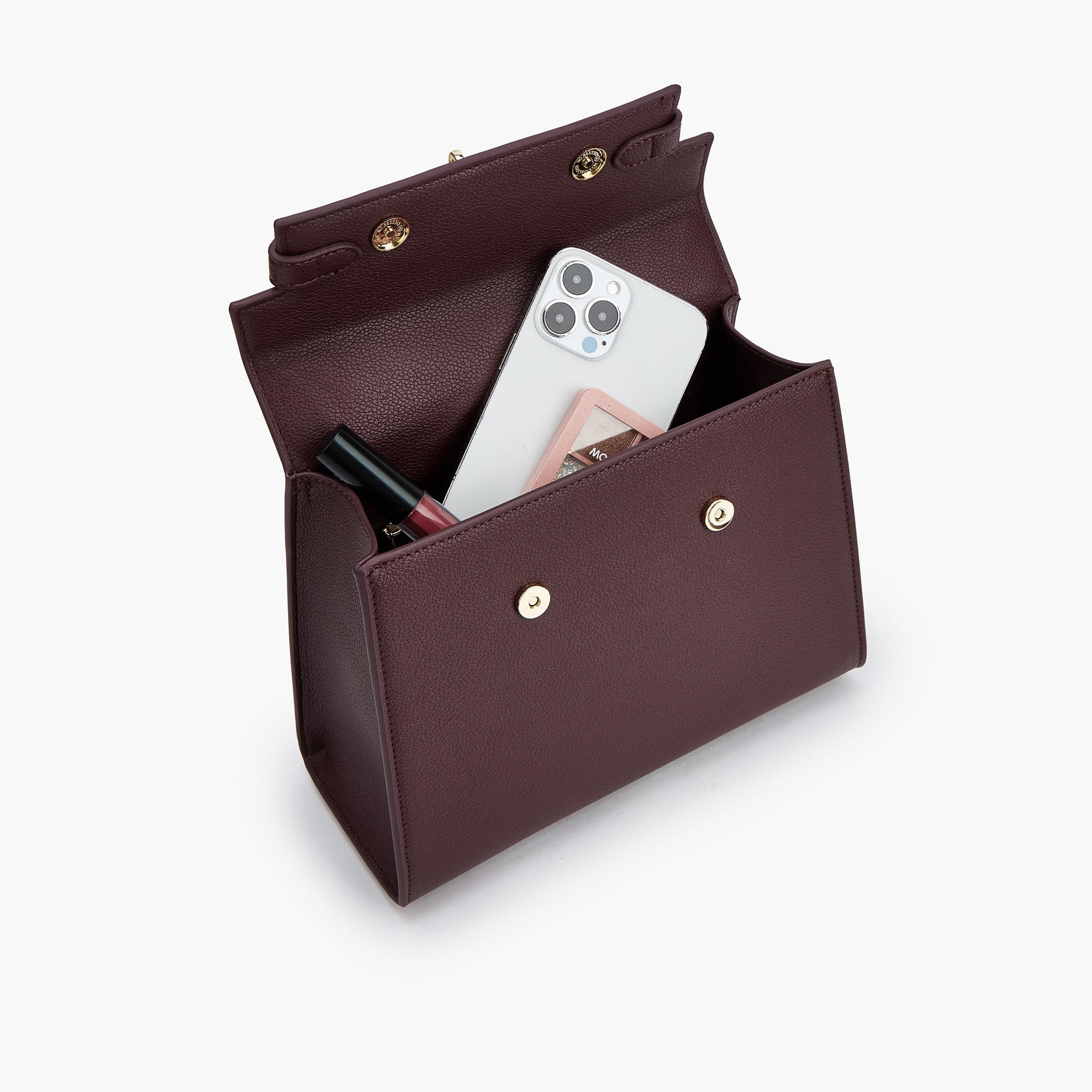 شنطة ساتشيل بارزة الملمس بحزام قابل للفصل من لو كونفورت-women-bagsandwallets-handbags-image-1