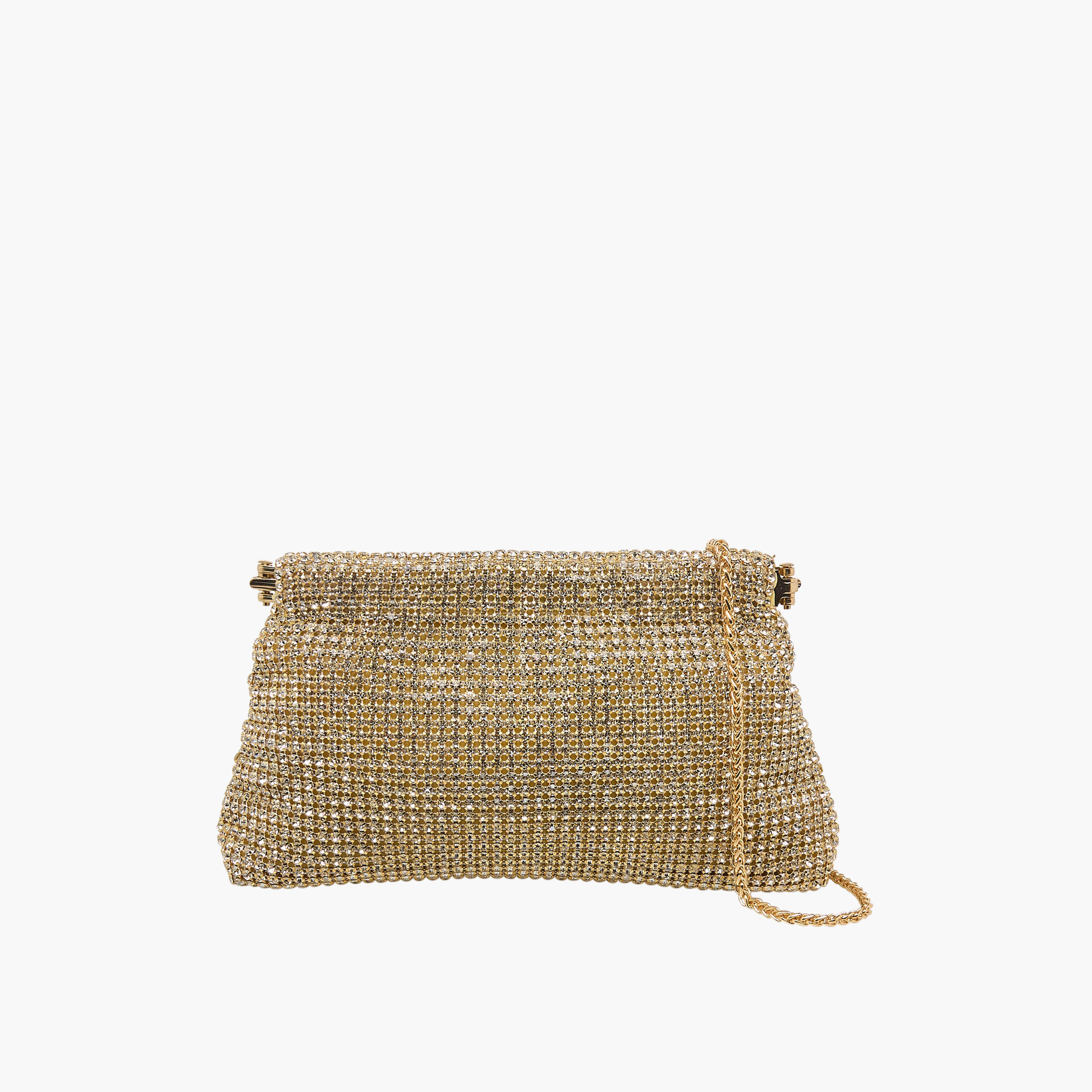 Celeste Embellished Clutch with Chain Strap-women-bagsandwallets-handbags-image-1