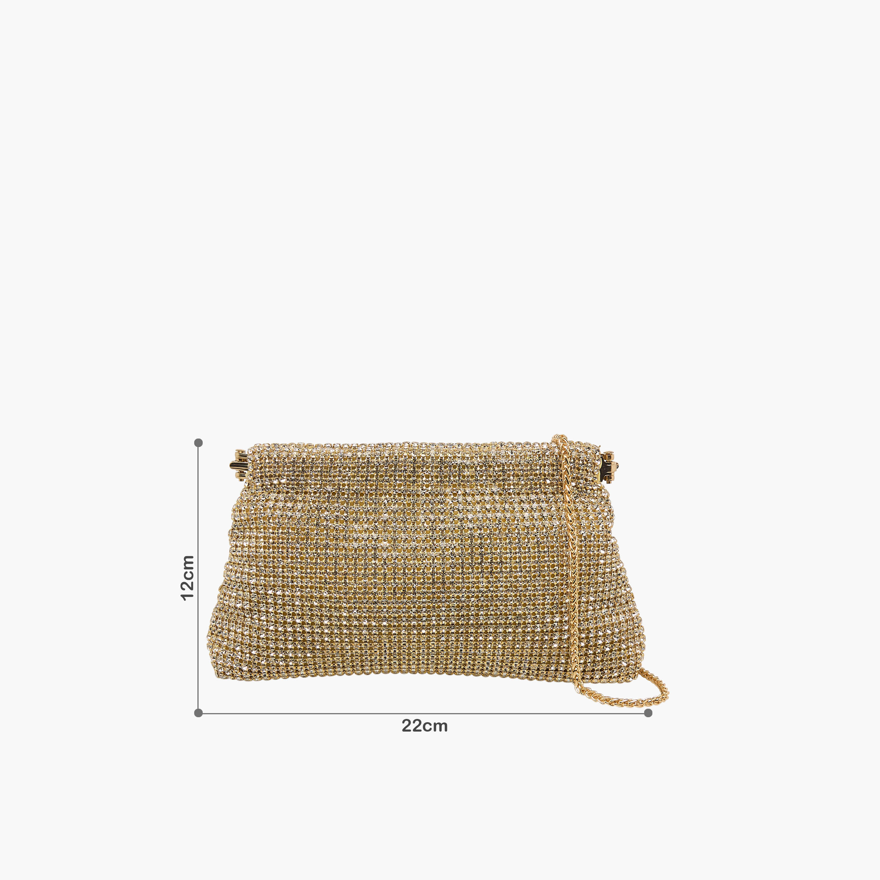 Celeste Embellished Clutch with Chain Strap-women-bagsandwallets-handbags-image-3