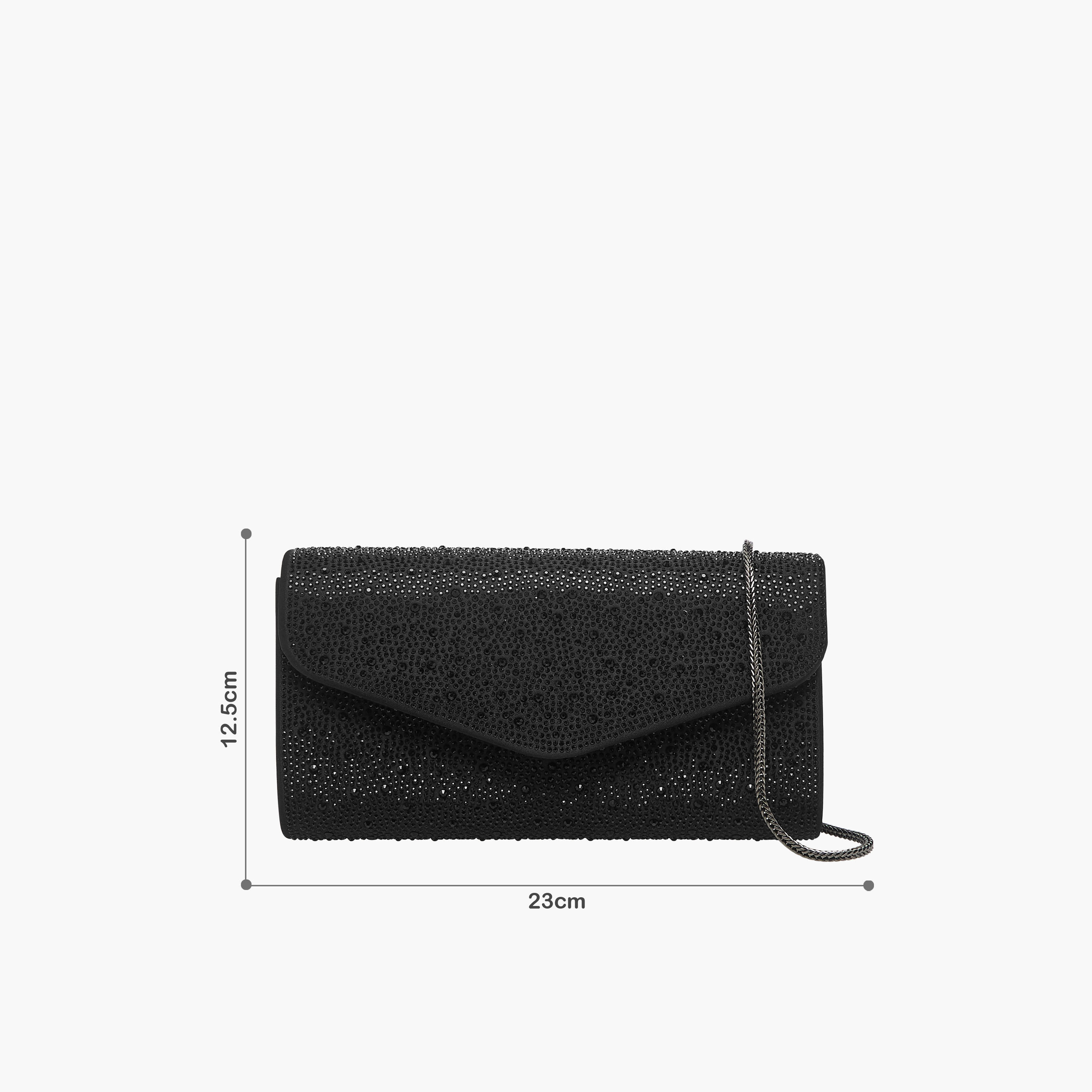 شنطة كلاتش مزينة بسلسلة معدنية من سيليست-women-bagsandwallets-handbags-image-3