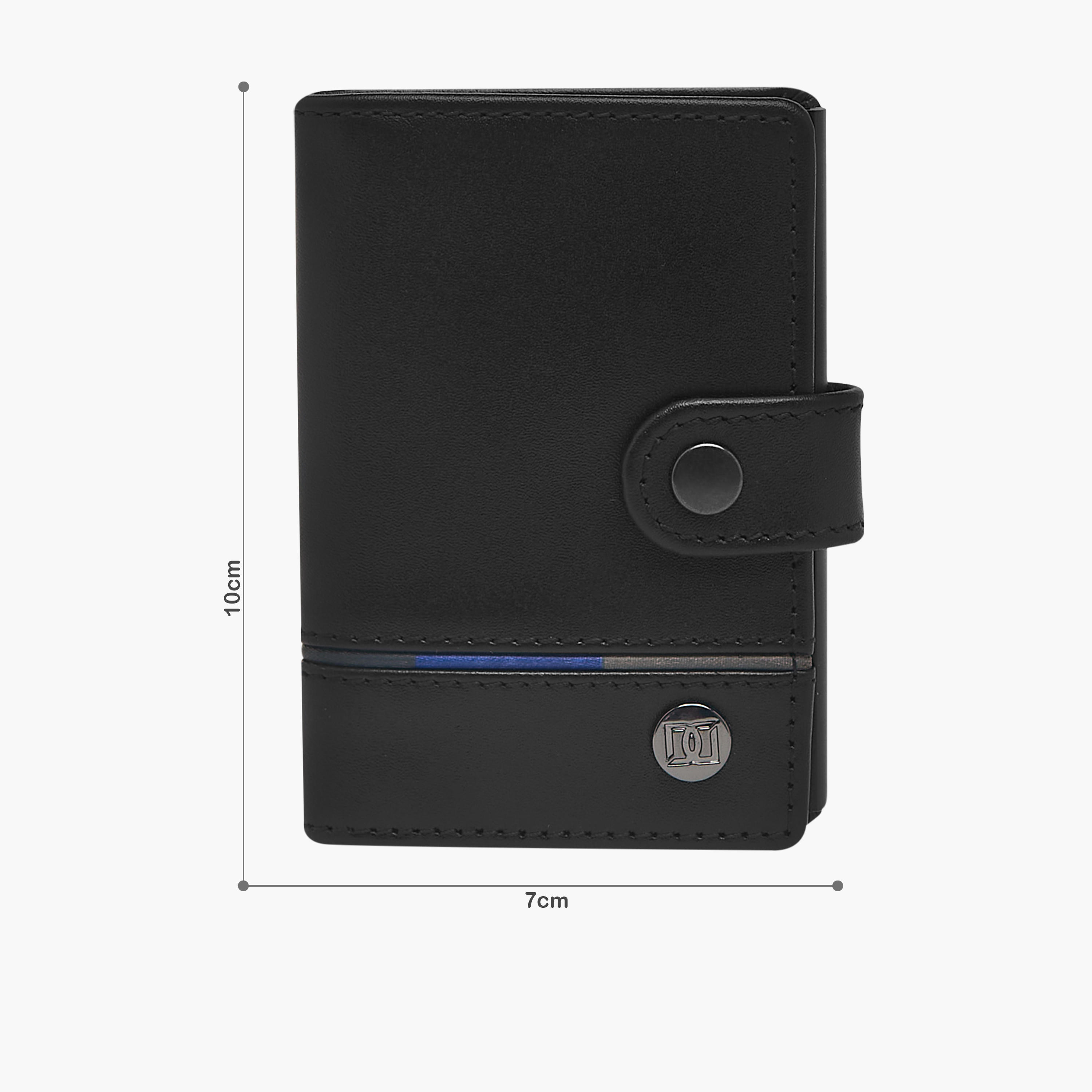 Duchini Men Bi-Fold Leather Automatic Card Holder-men-beltsandwallets-wallets-image-2