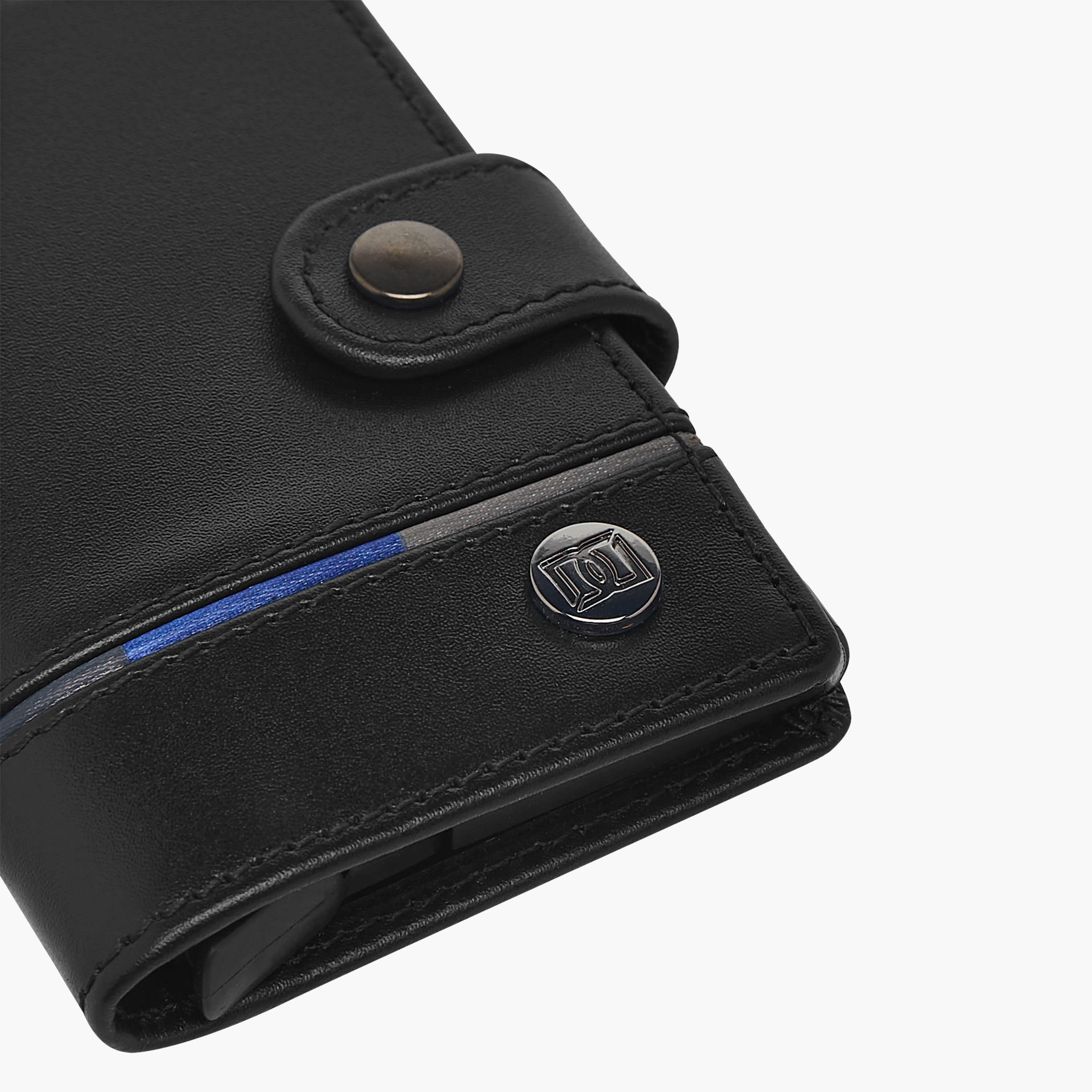 Duchini Men Bi-Fold Leather Automatic Card Holder-men-beltsandwallets-wallets-image-5