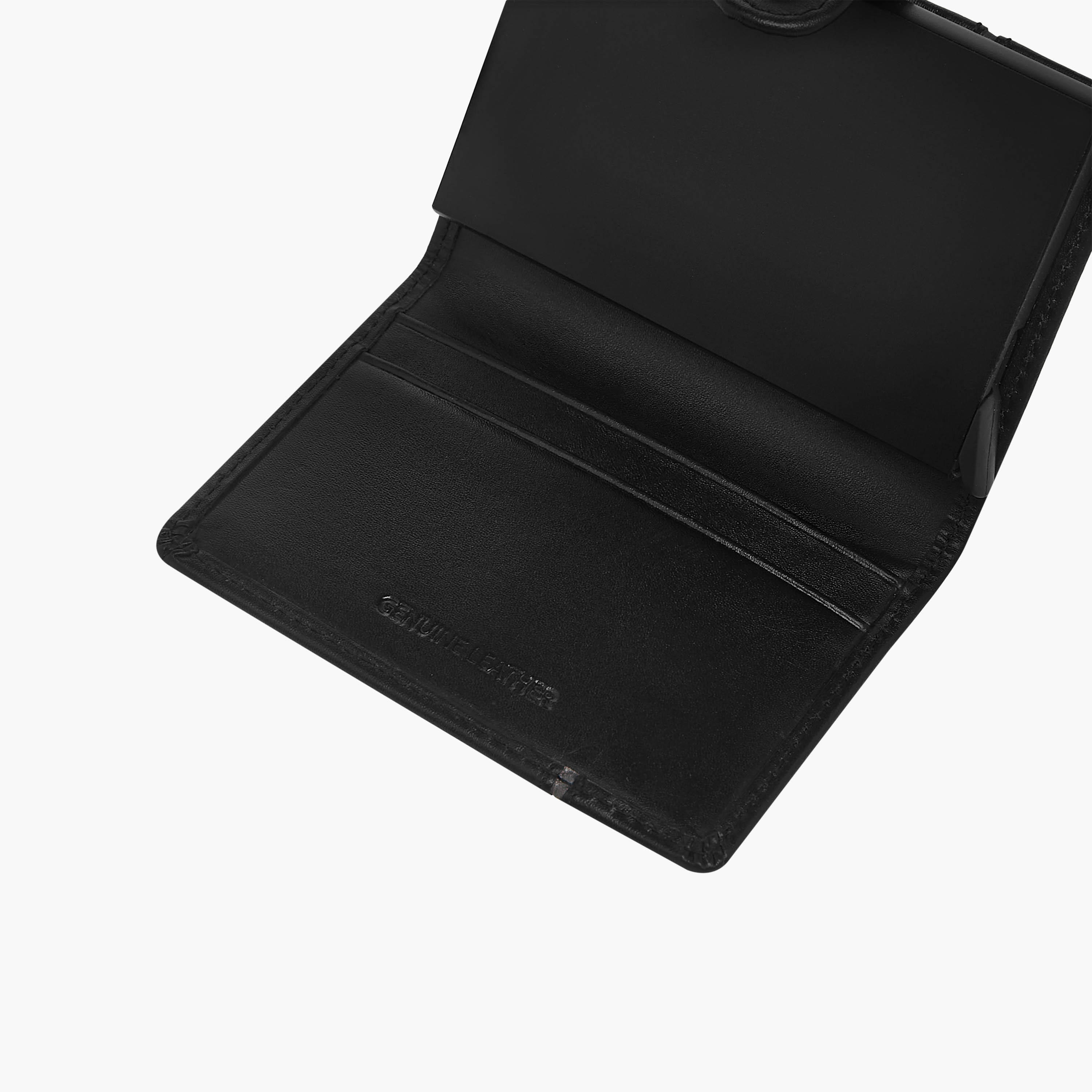 Duchini Men Bi-Fold Leather Automatic Card Holder-men-beltsandwallets-wallets-image-7