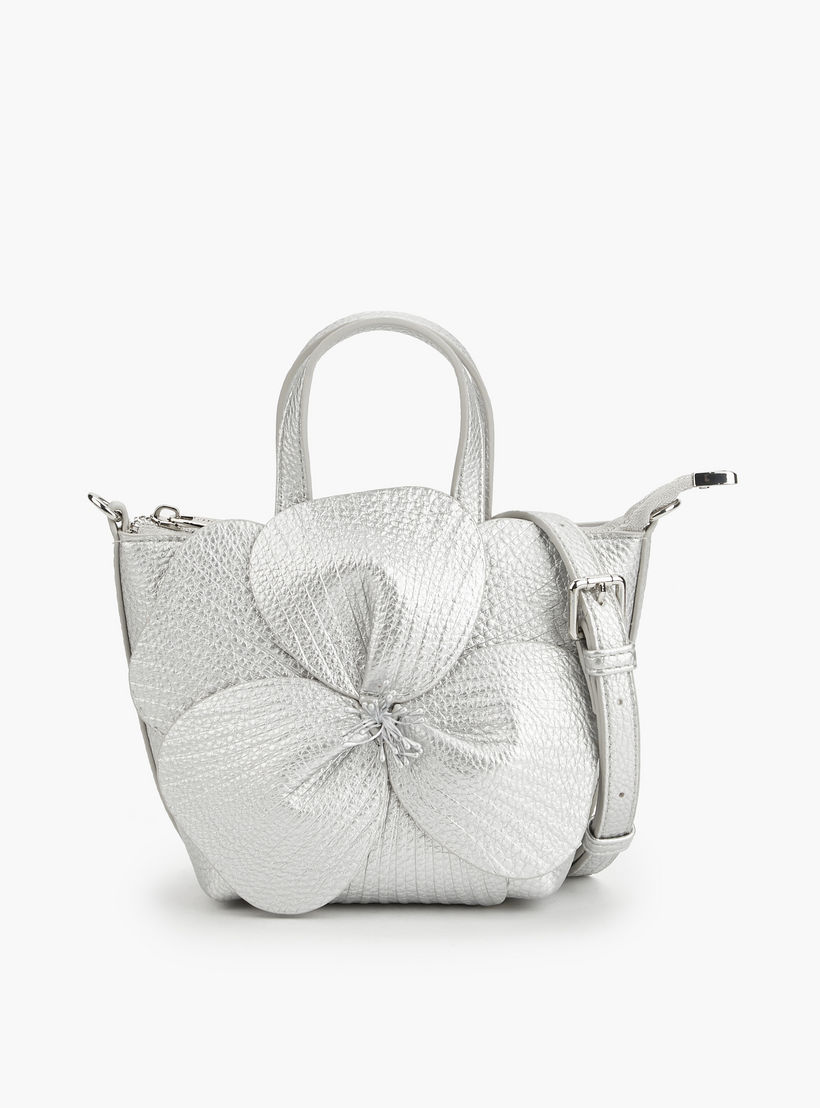 Missy Floral Applique Tote Bag with Pouch-women-bagsandwallets-handbags-image-1
