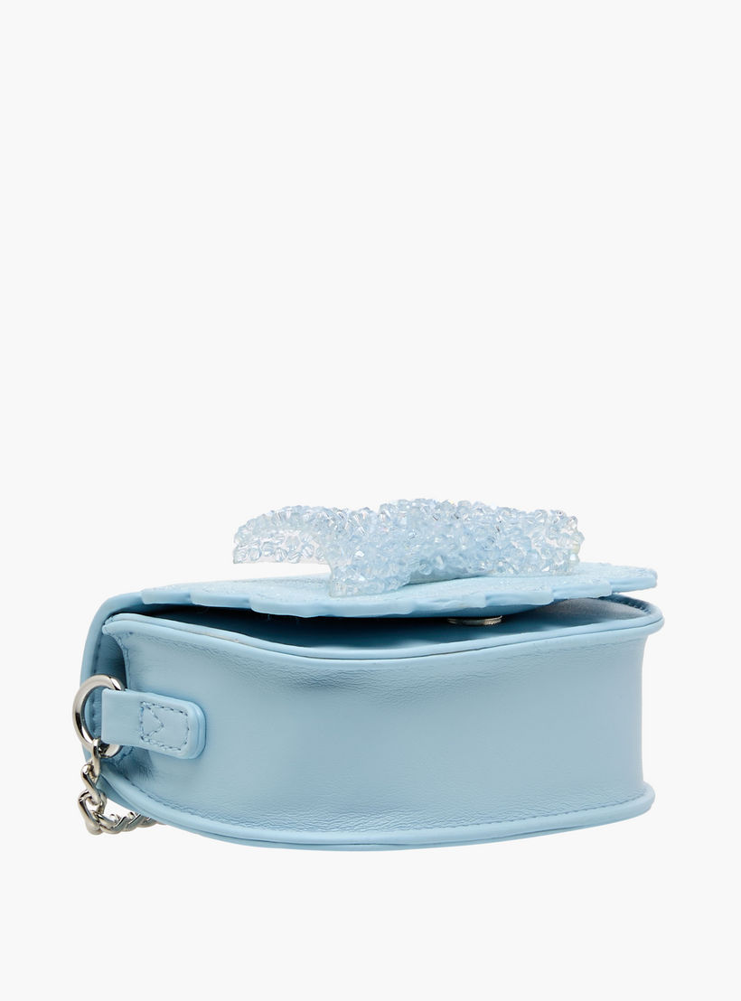 Little Missy Bow Embellished Crossbody Bag with Chain Strap-girls-accessories-bags-image-7