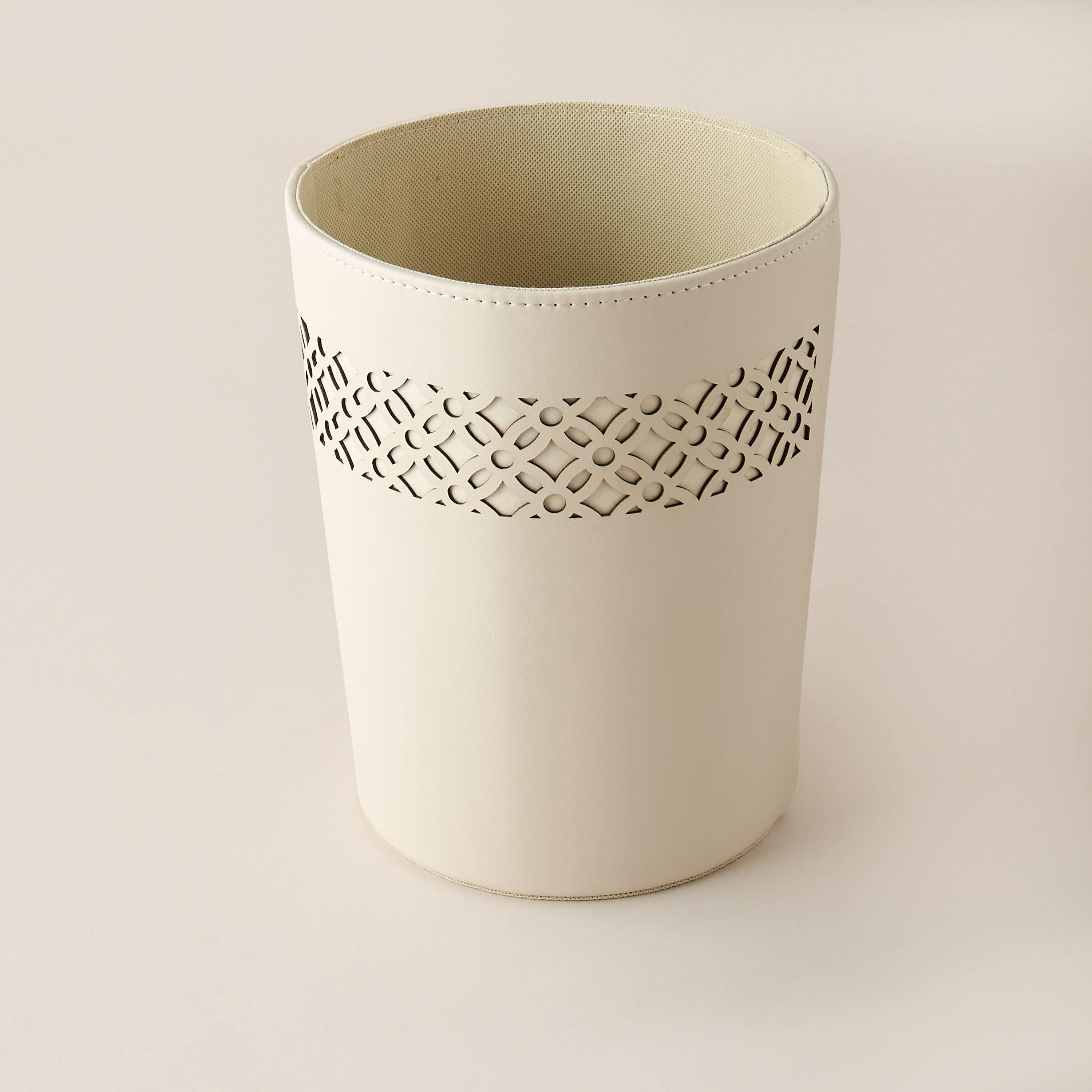 Laser Cut Design Waste Bin - 21x26 cms-household-bathandlaundry-wastebinsandaccessories-image-1
