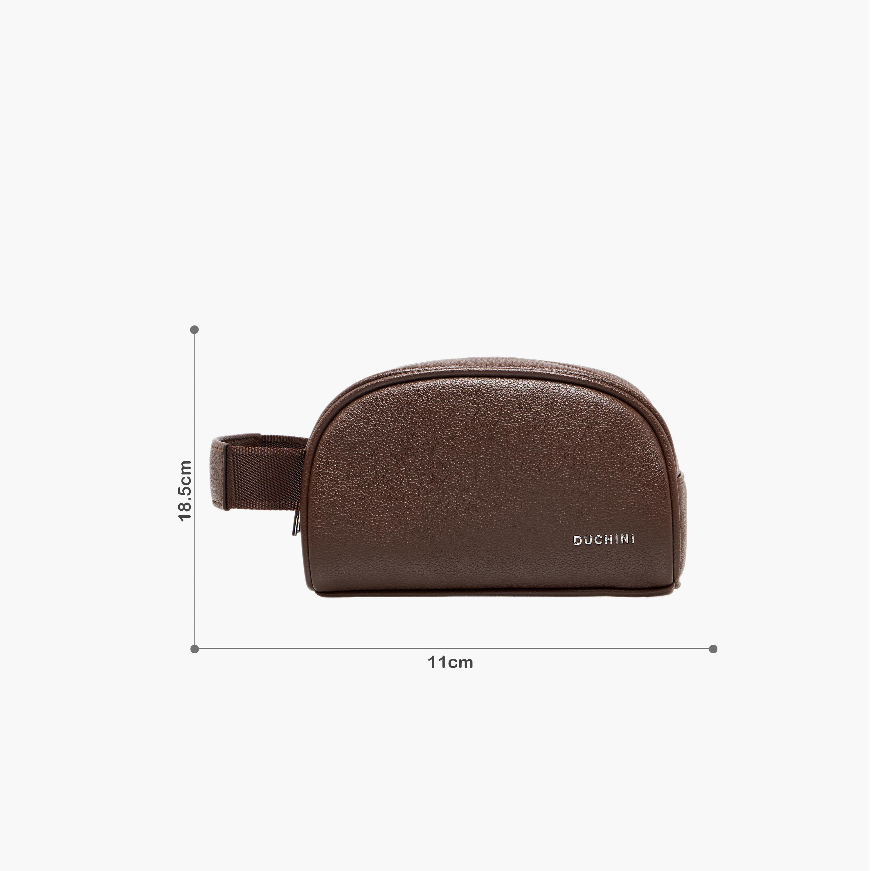 Duchini Men Solid Wrist Strap Pouch-men-bags-image-2