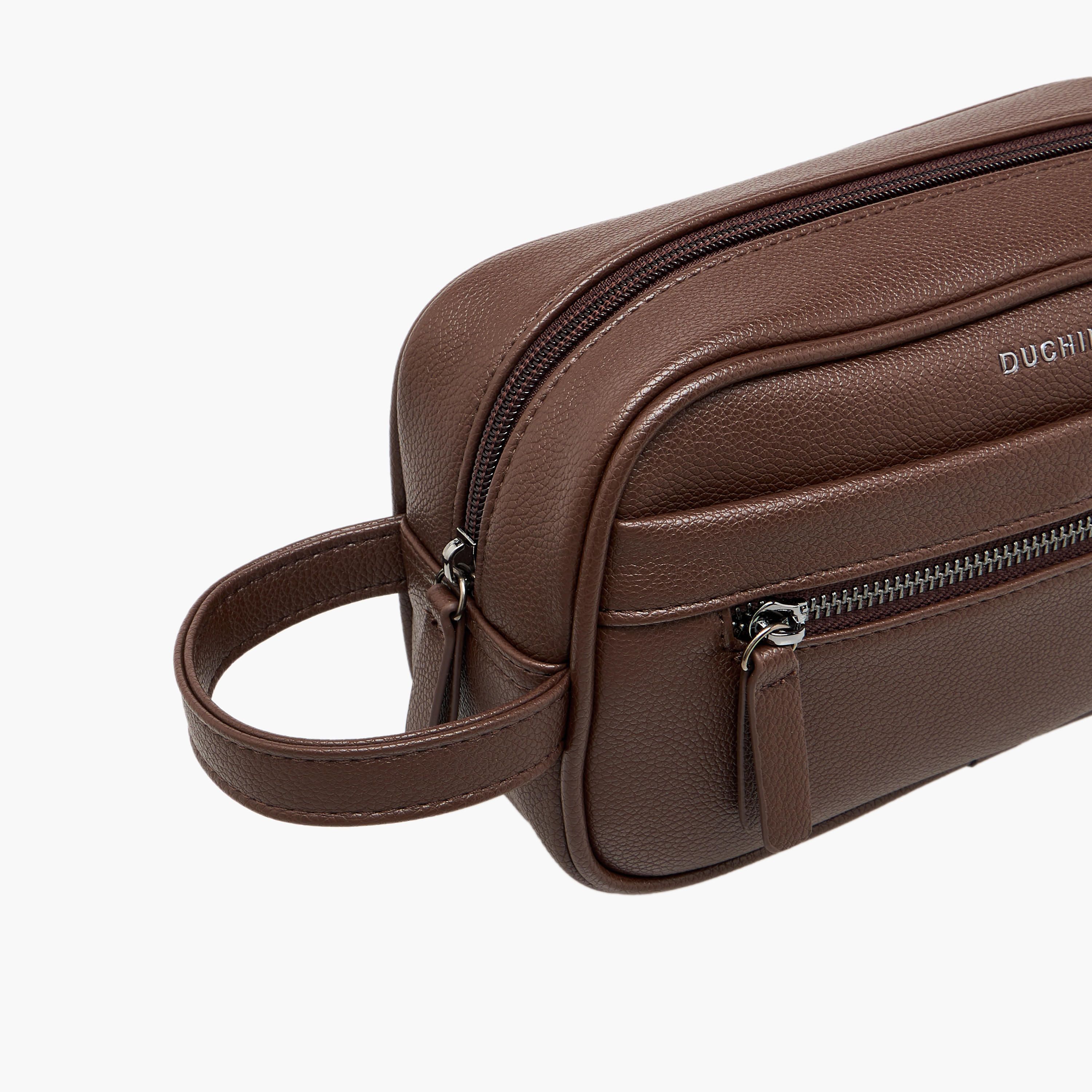 Duchini Men Solid  Wrist Strap Pouch-men-bags-image-4