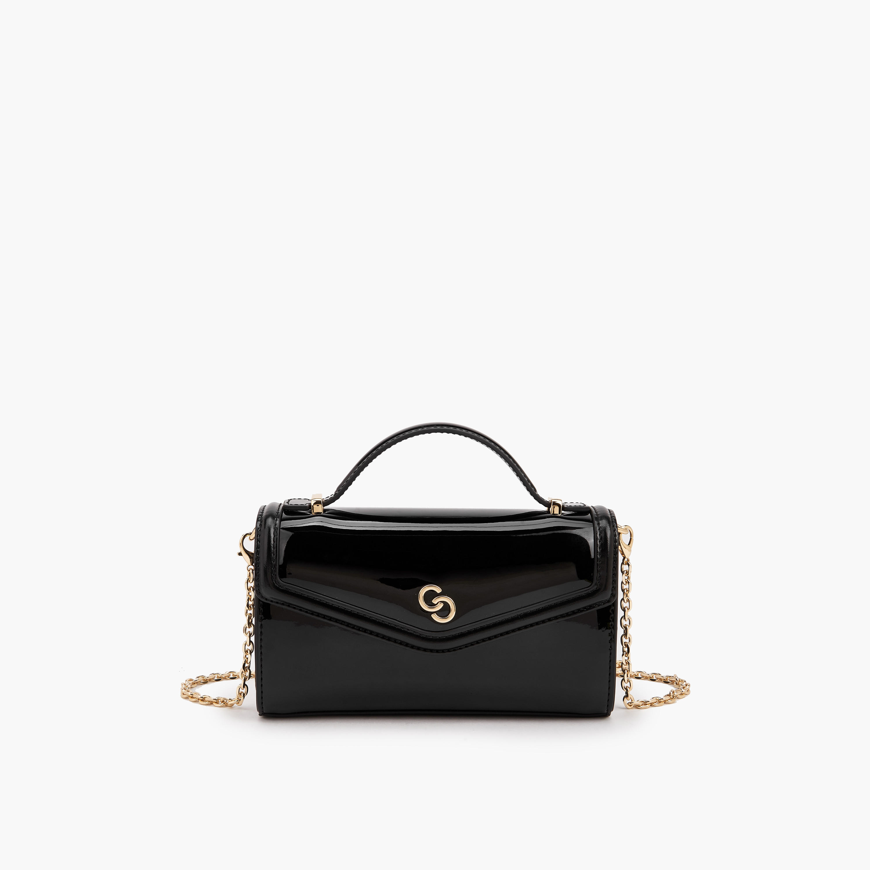 شنطة كروس بودي سادة بحزام سلسلة من سيليست-women-bagsandwallets-handbags-image-1
