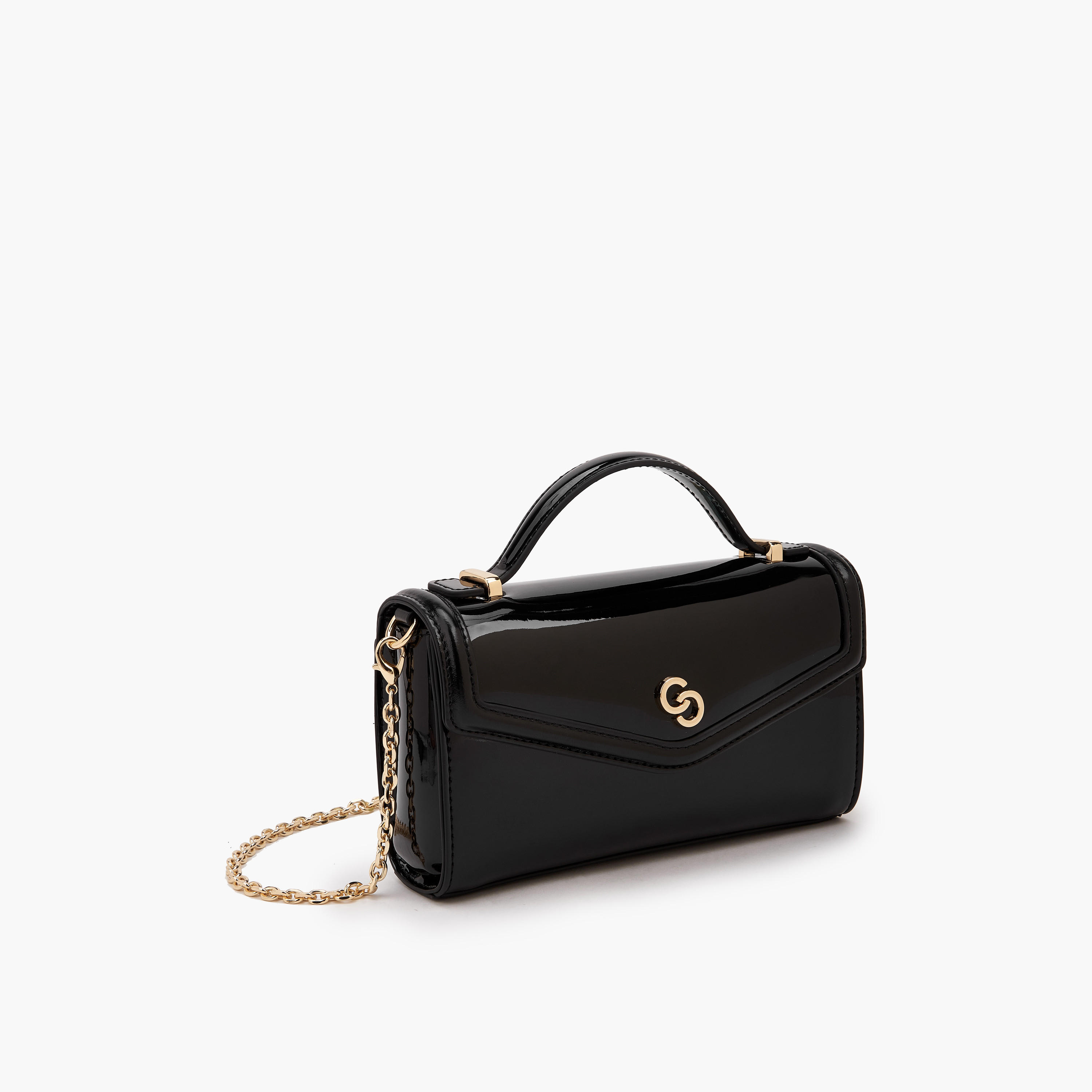Celeste Solid Crossbody Bag with Chain Strap-women-bagsandwallets-handbags-image-4