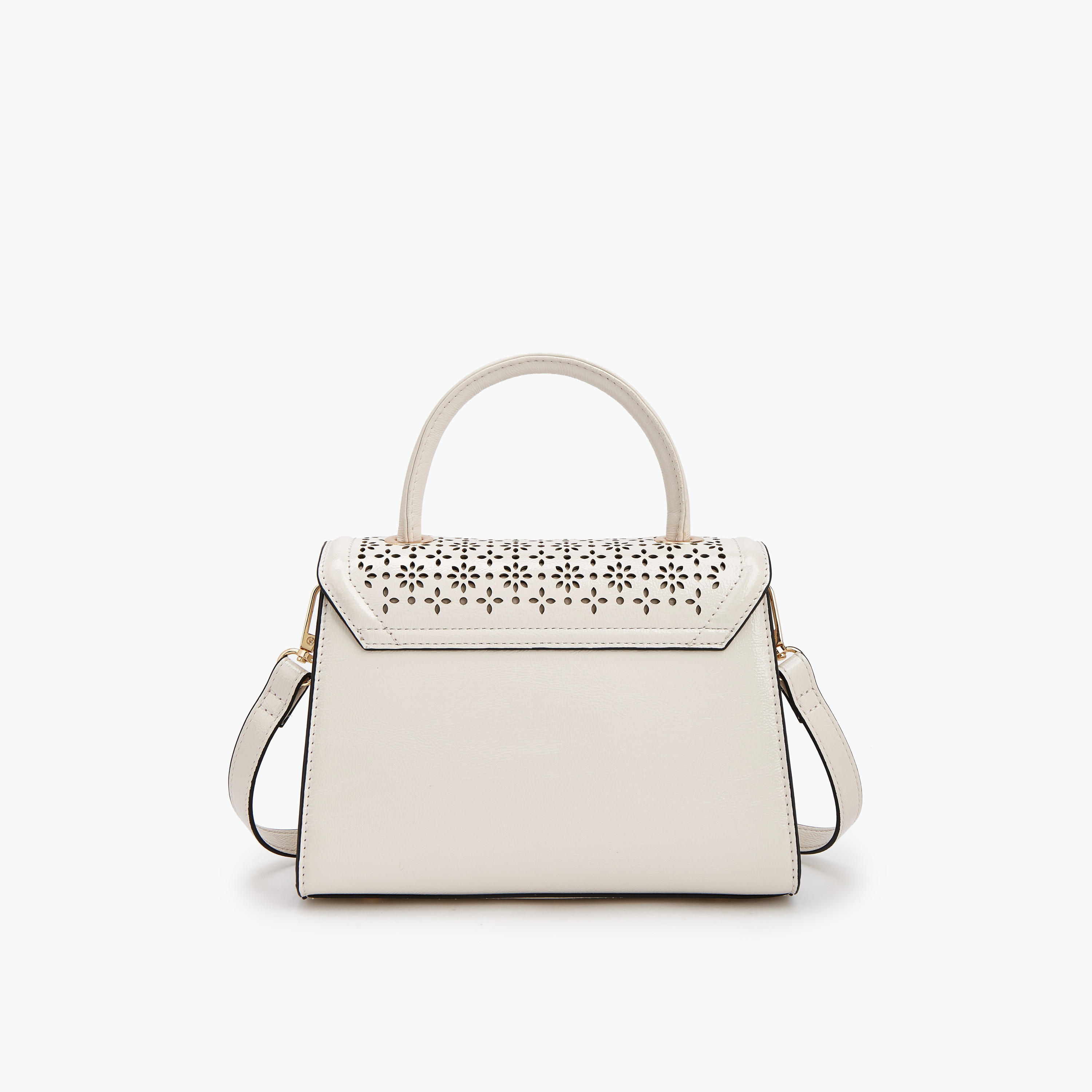 Celeste Textured Satchel Bag with Detachable Strap-women-bagsandwallets-handbags-image-5