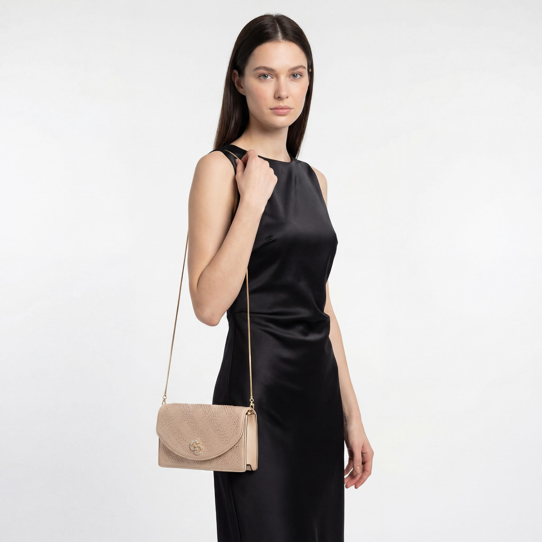 Celeste Embellished Crossbody Bag with Detachable Chain Strap-women-bagsandwallets-handbags-image-2