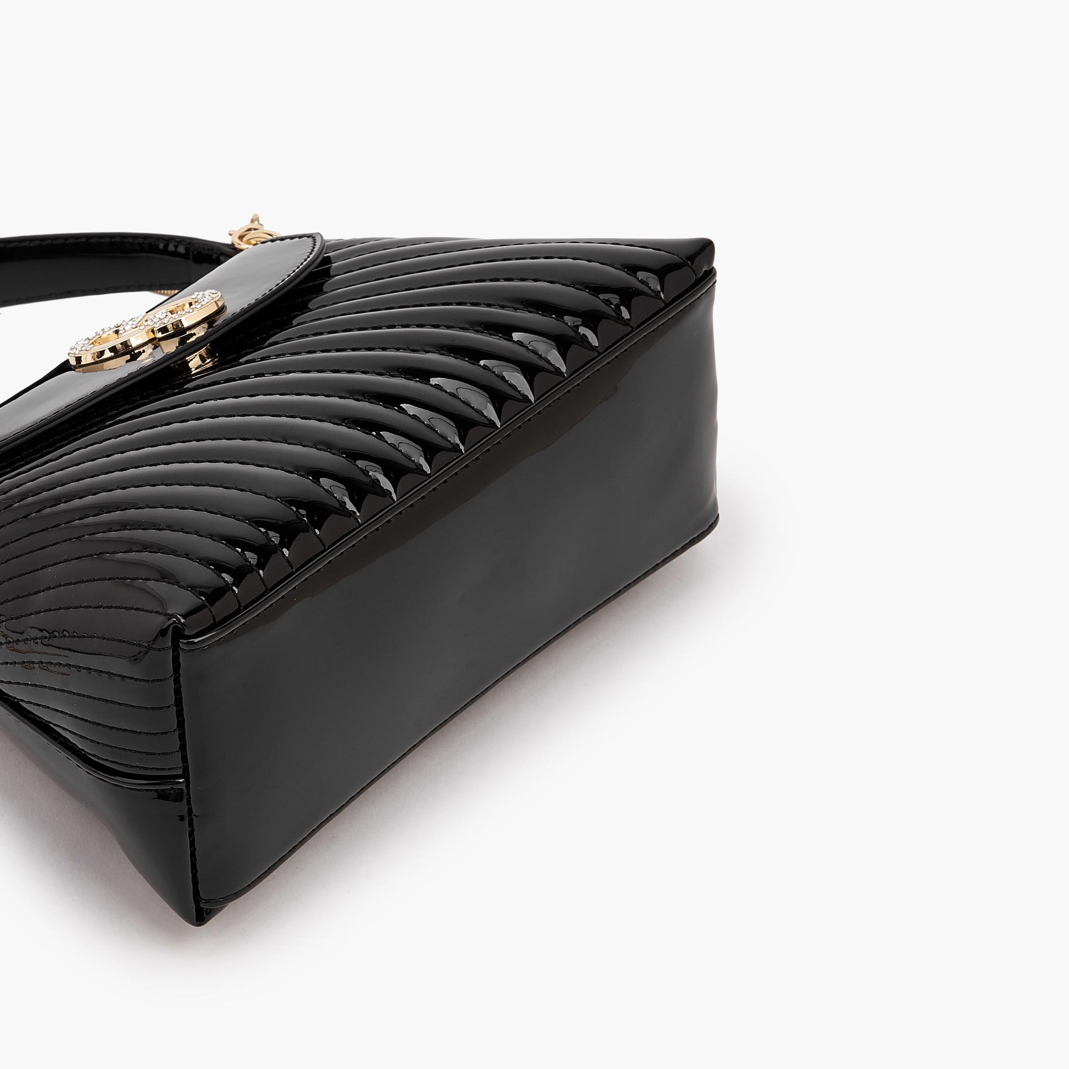 Celeste Quilted Crossbody Bag with Chain Strap-women-bagsandwallets-handbags-image-7