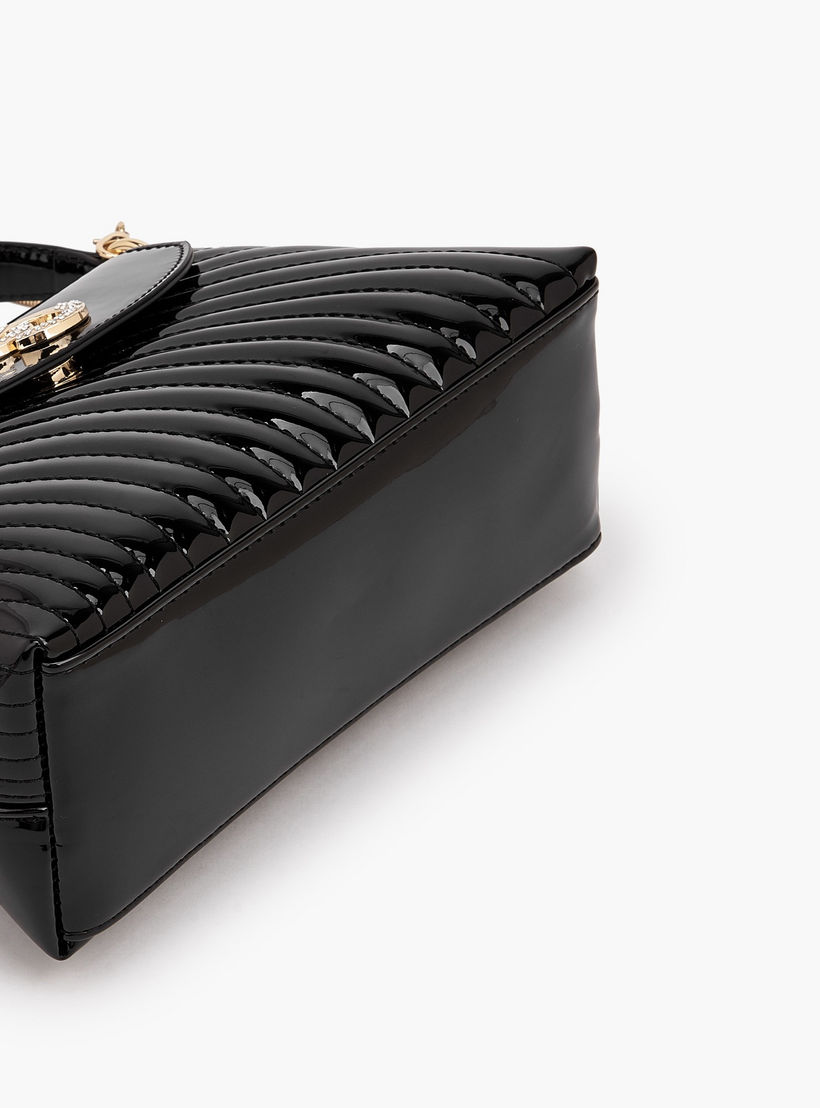 Celeste Quilted Crossbody Bag with Chain Strap-women-bagsandwallets-handbags-image-7