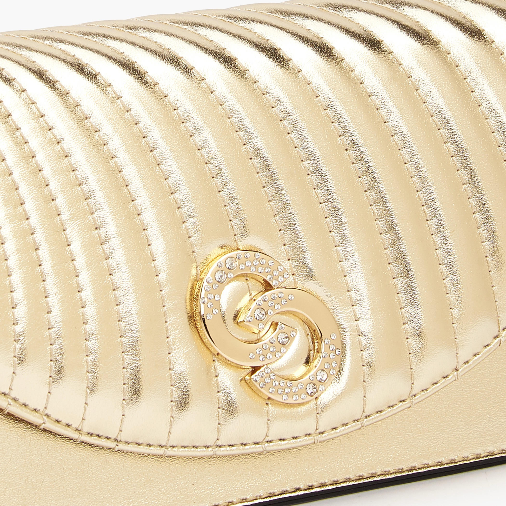 شنطة كروس بودي مبطّنة بسلسلة معدنية قابلة للفصل من سيليست-women-bagsandwallets-handbags-image-5
