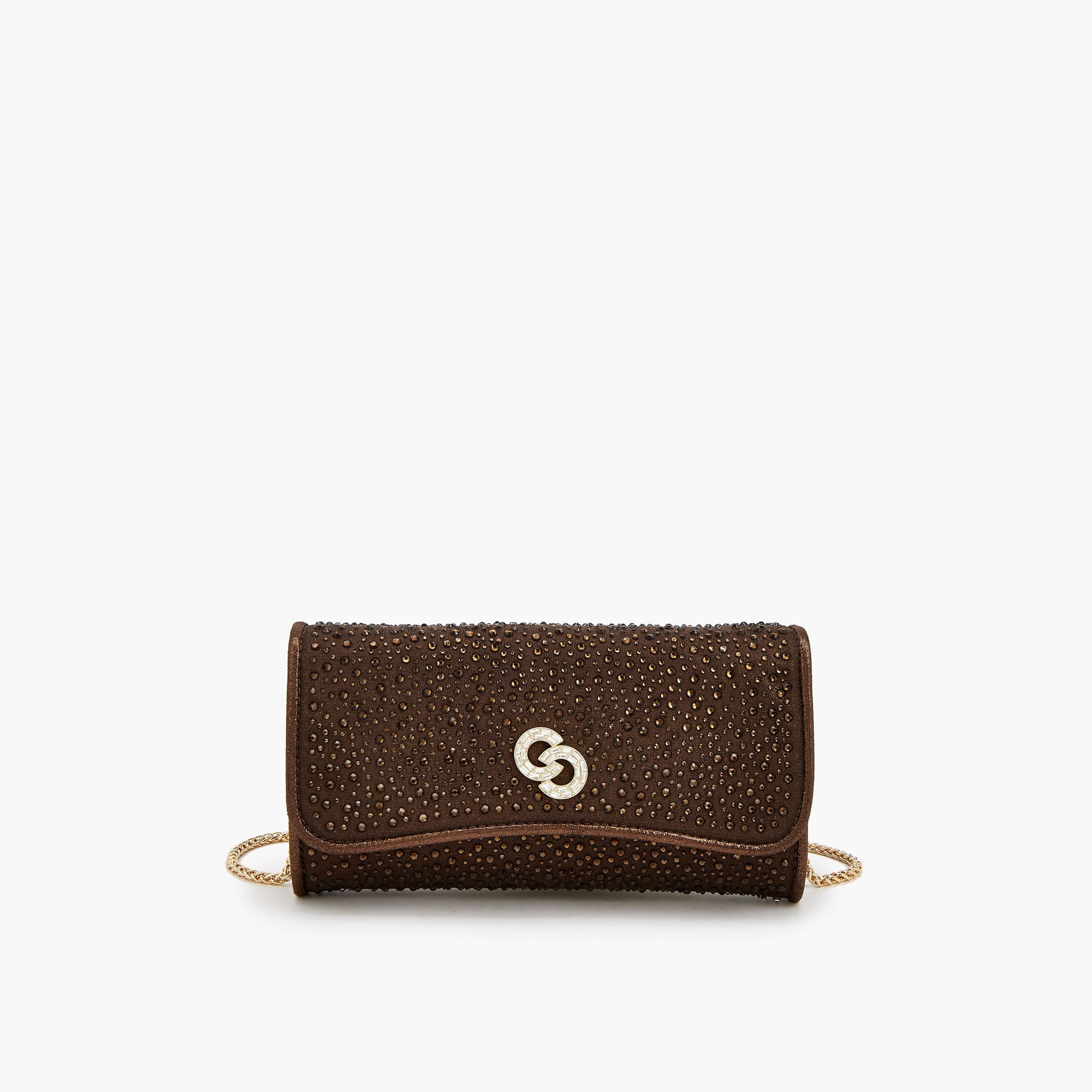 شنطة كروسبودي مزينة بحزام سلسلة قابل للفصل من سيليست-women-bagsandwallets-handbags-image-1