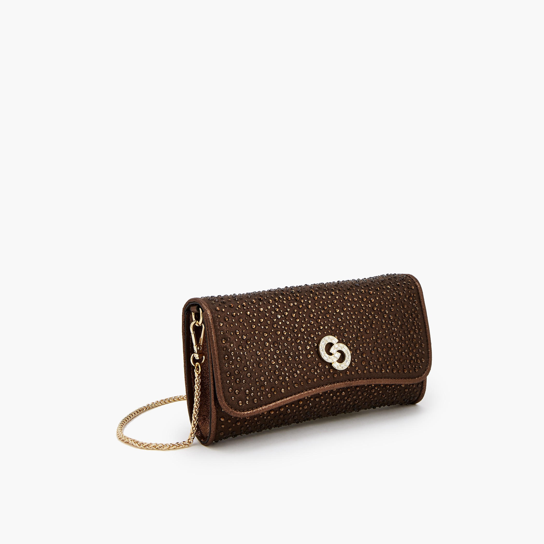 شنطة كروسبودي مزينة بحزام سلسلة قابل للفصل من سيليست-women-bagsandwallets-handbags-image-3
