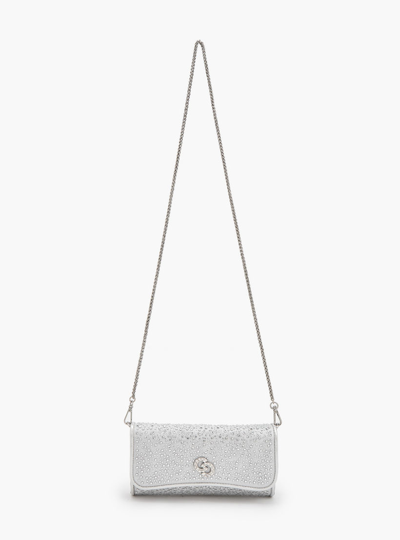 Celeste Embellished Crossbody Bag with Detachable Chain Strap-women-bagsandwallets-handbags-image-3