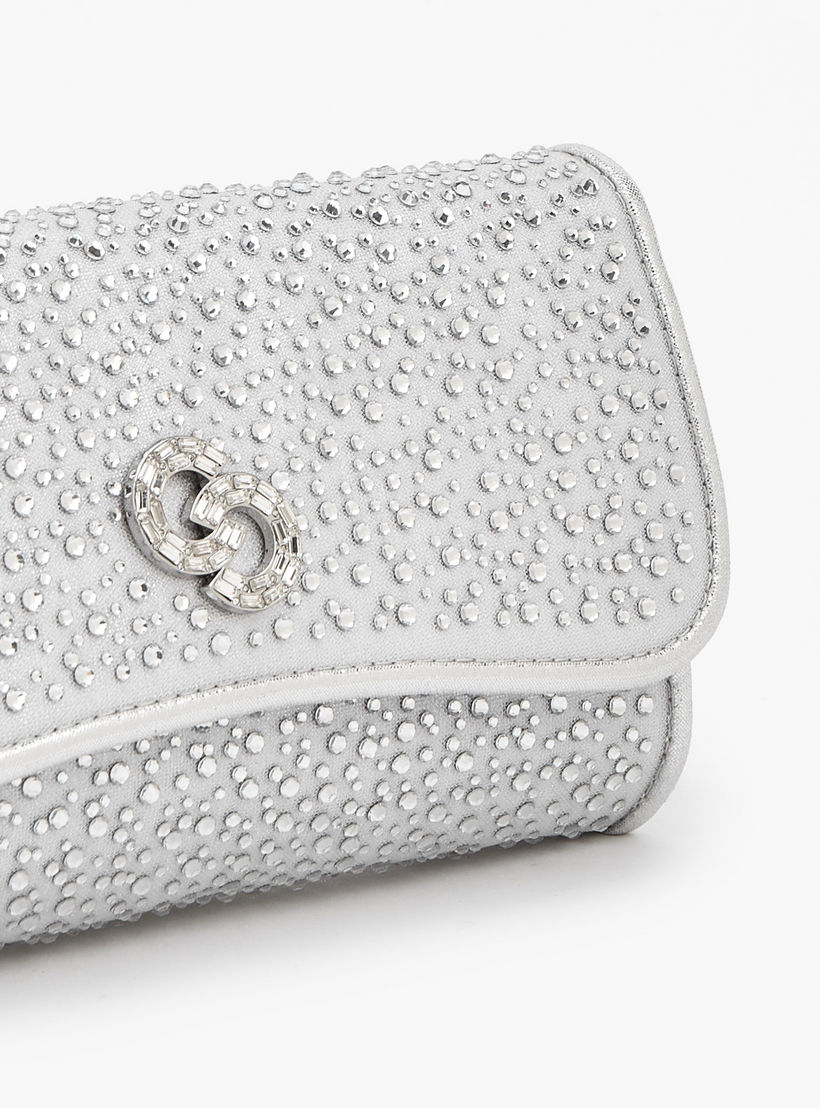 Celeste Embellished Crossbody Bag with Detachable Chain Strap-women-bagsandwallets-handbags-image-5
