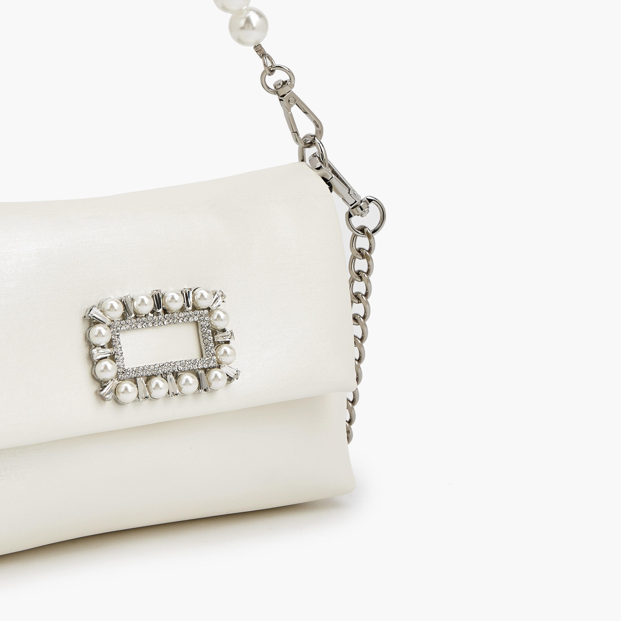 Celeste Pearl Embellished Crossbody Bag with Chain Strap-women-bagsandwallets-handbags-image-4
