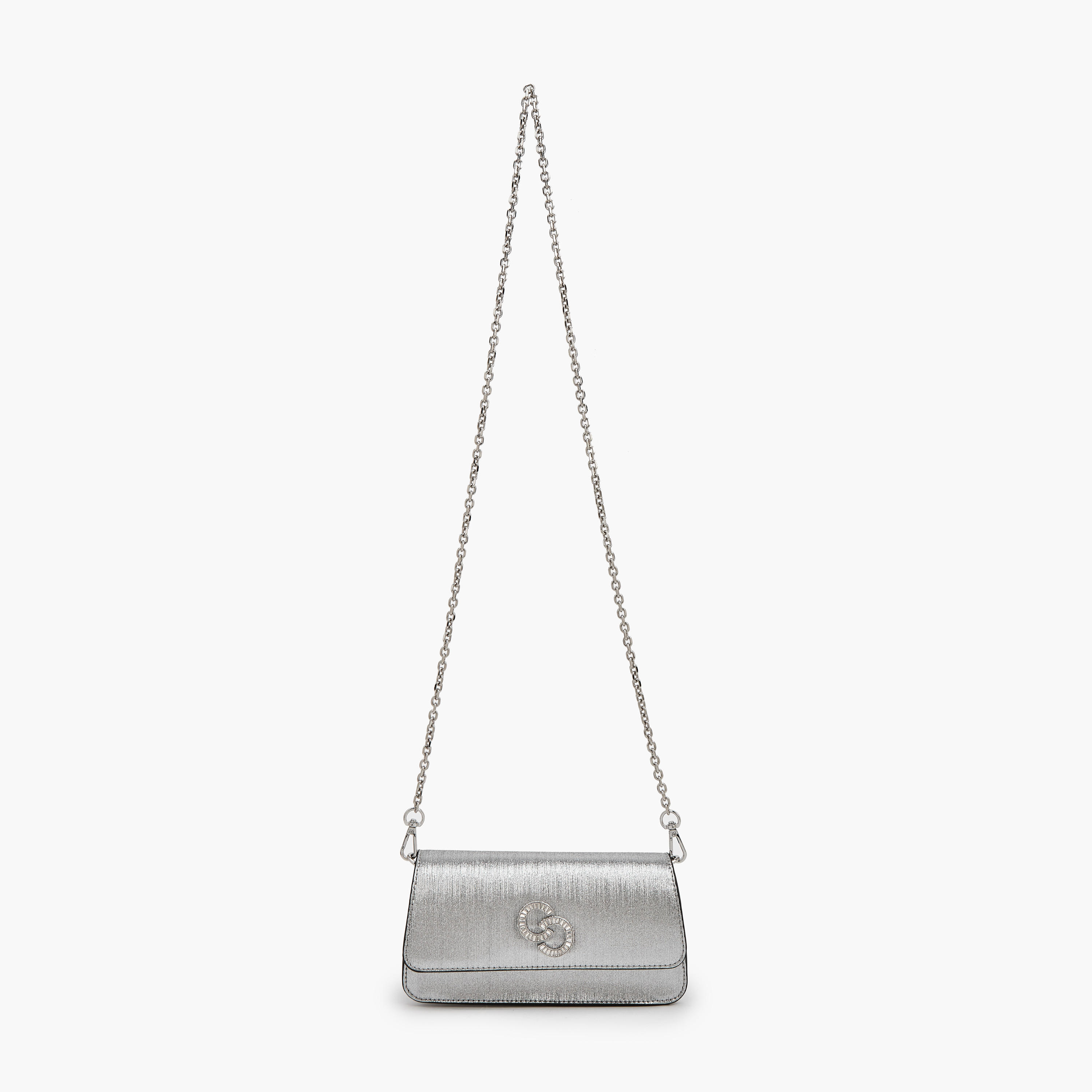 Celeste Textured Crossbody Bag with Detachable Chain Strap-women-bagsandwallets-handbags-image-2