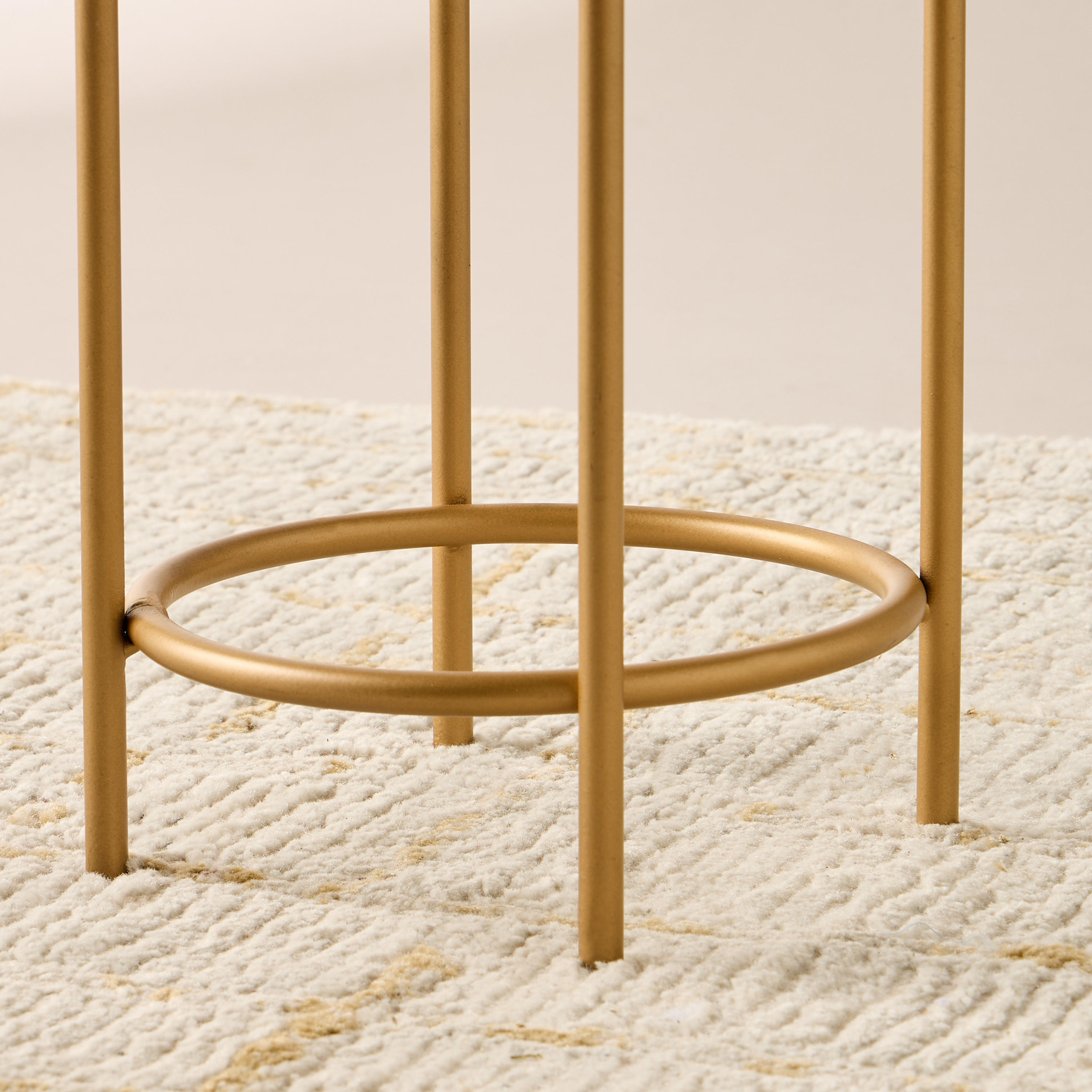Beveled Marble Top Plant Stand - 20x38 cms-household-gardenandoutdoor-trellisandstands-plantstands-image-5