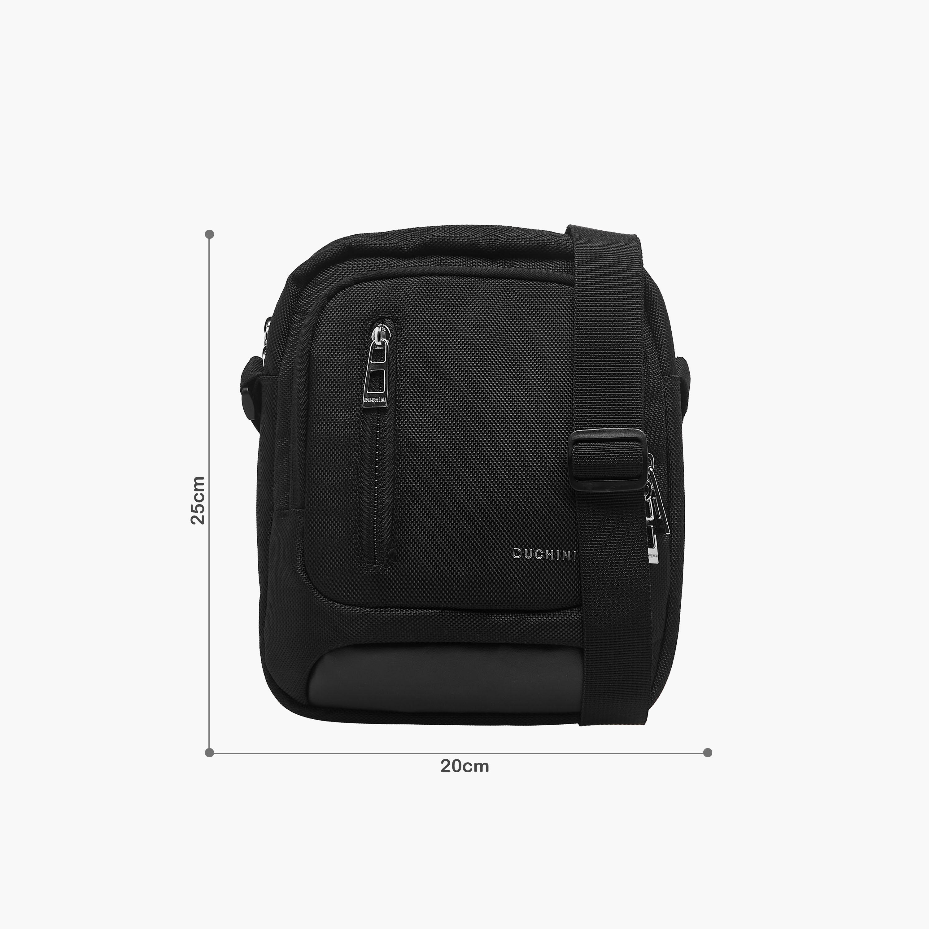 Duchini Men Adjustable Strap Crossbody Bag-men-bags-image-2