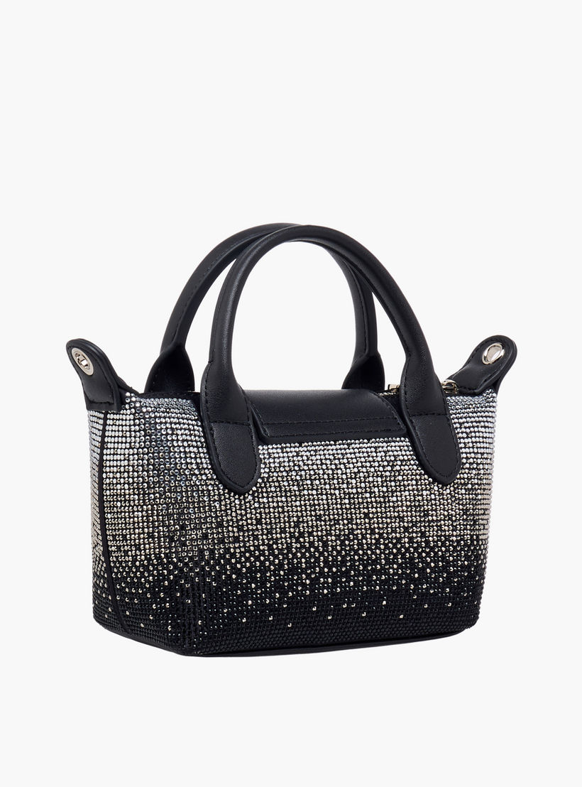 Missy Embellished Mini Tote Bag with Adjustable Strap-women-bagsandwallets-handbags-image-5