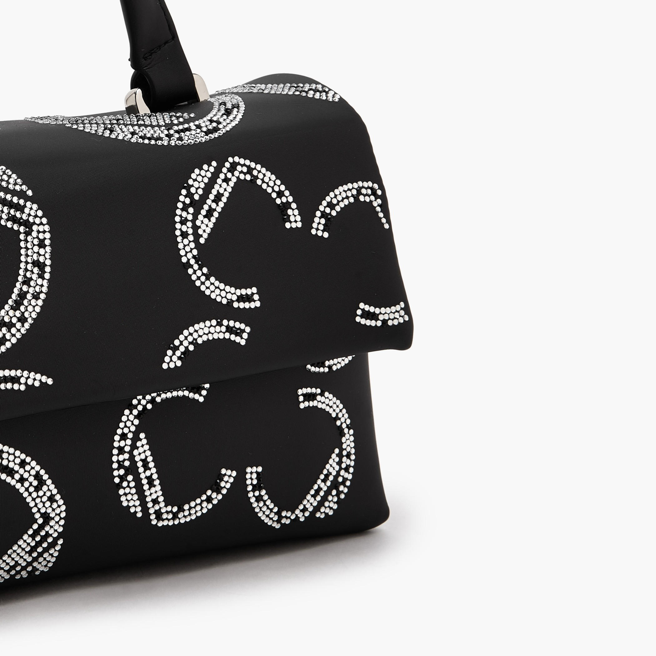 Le Confort Embellished Satchel Bag with Detachable Strap-women-bagsandwallets-handbags-image-4