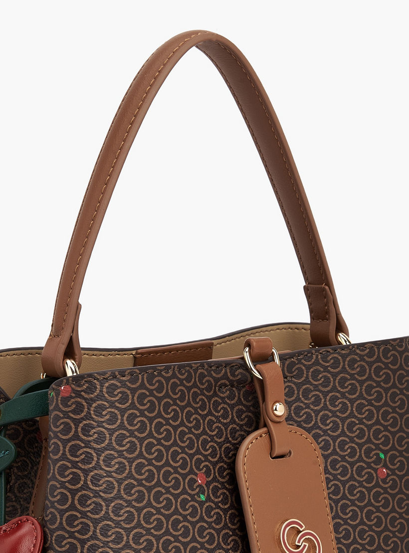 Celeste Monogram Cherry Print Tote Bag with Handle-women-bagsandwallets-handbags-image-5