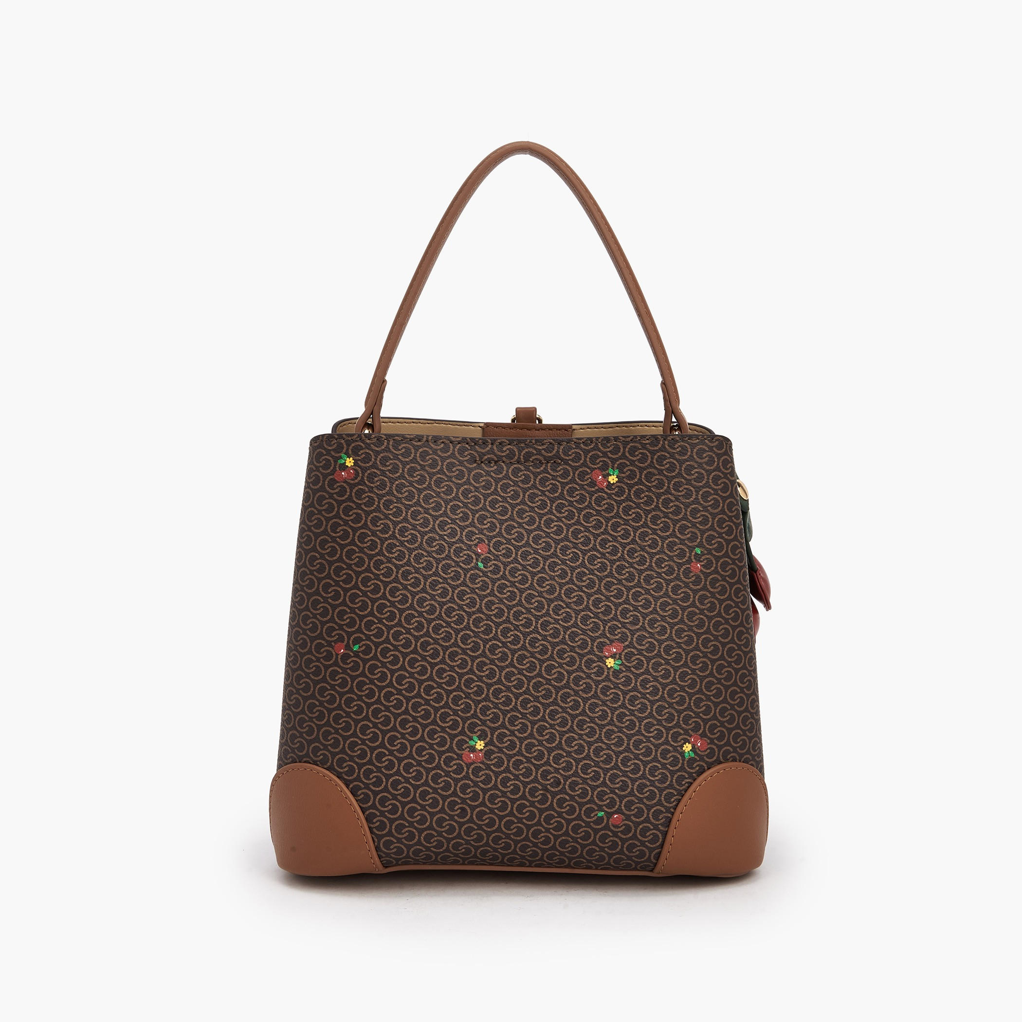 Celeste Monogram Cherry Print Tote Bag with Handle-women-bagsandwallets-handbags-image-6