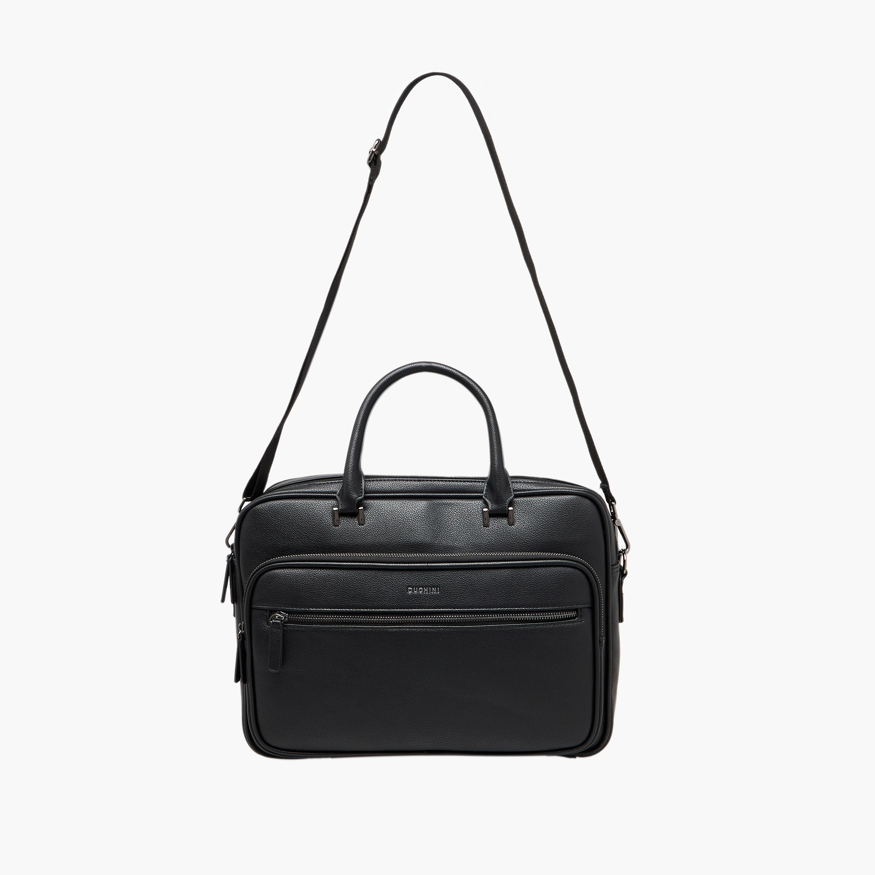 Duchini Men Solid Laptop Bag-men-bags-image-3