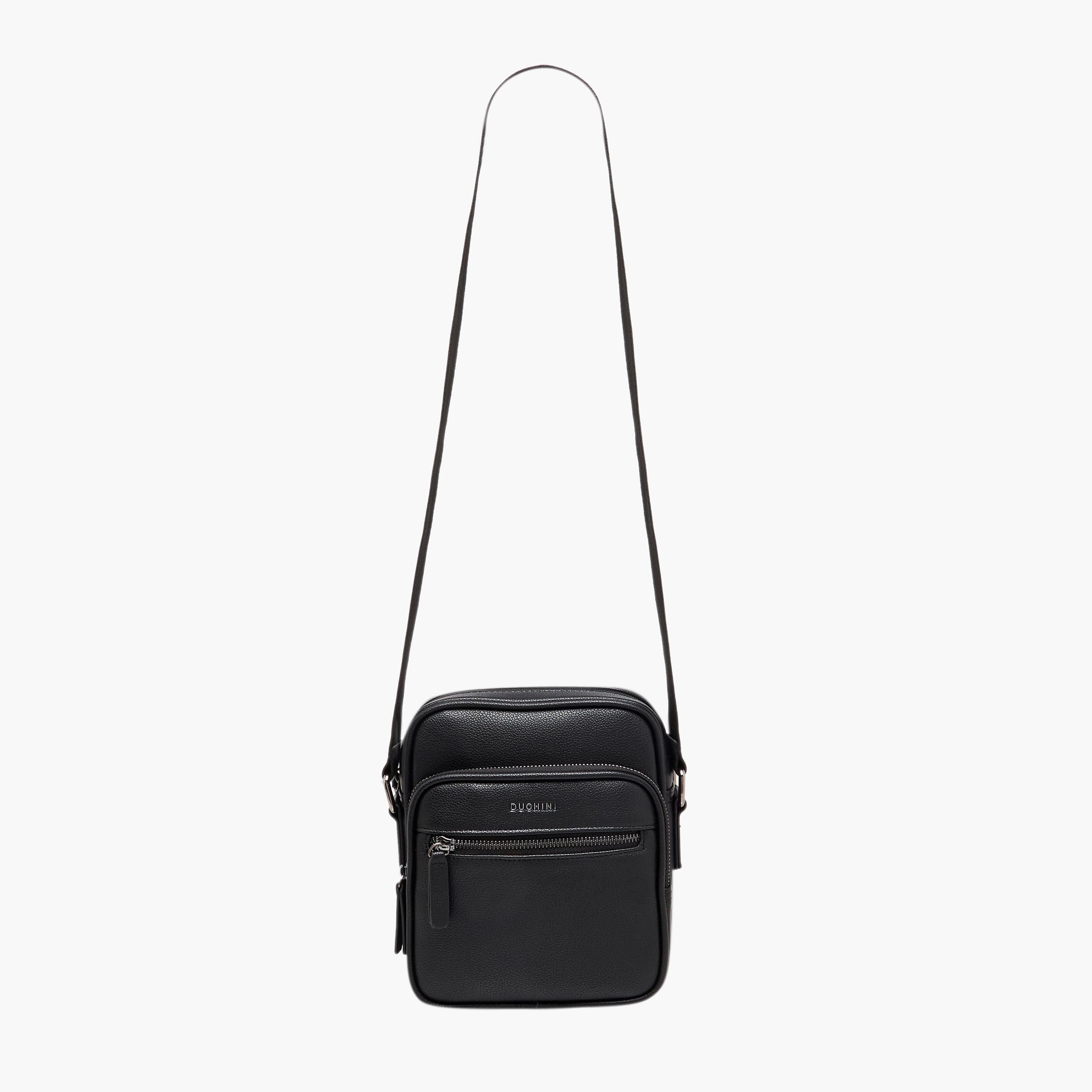 Duchini Men Solid Crossbody Bag-men-bags-image-3