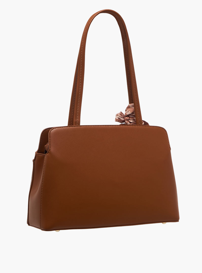 Chrisbella Scarf Accent Tote Bag with Wallet-women-bagsandwallets-handbags-image-3
