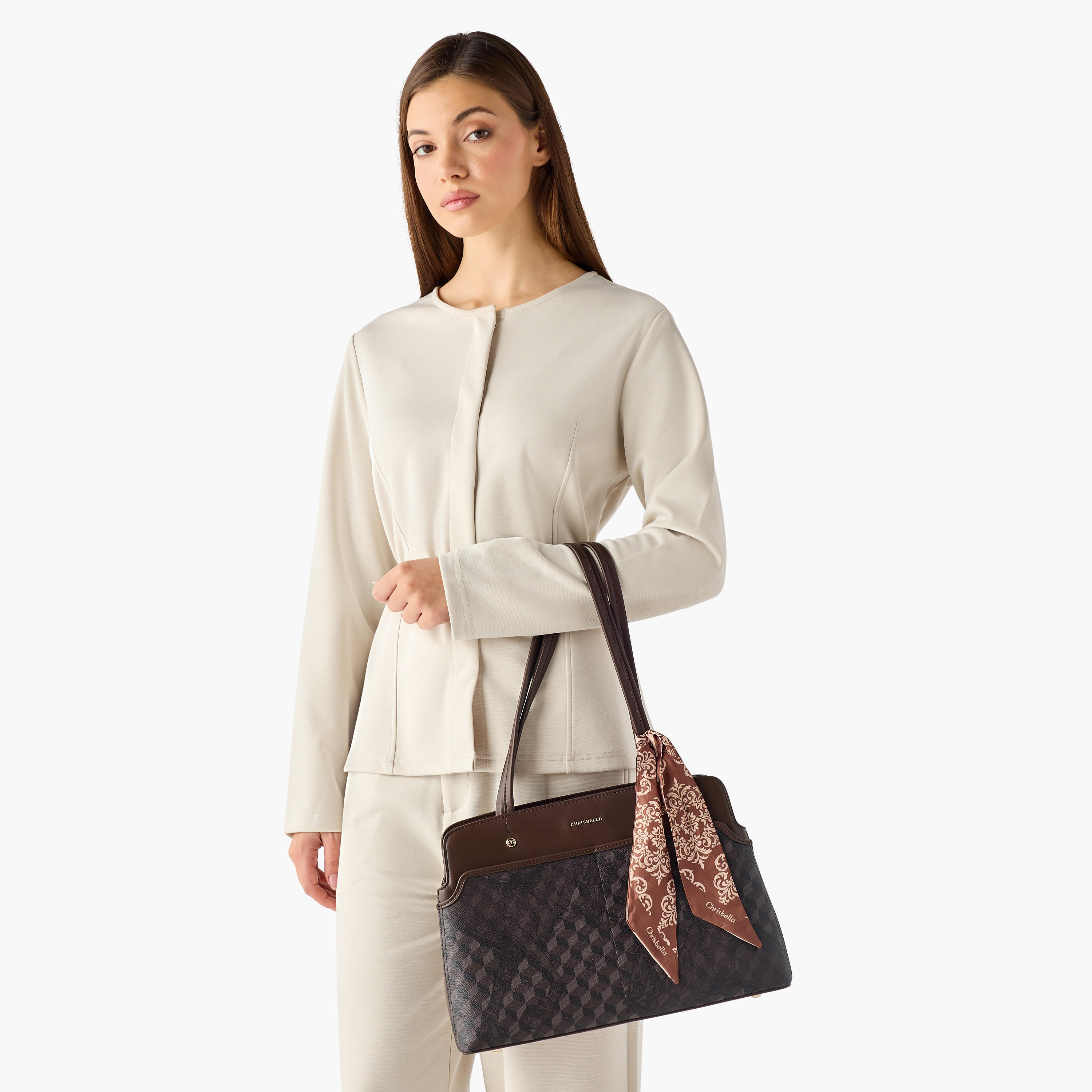 شنطة توتي بوشاح مع محفظة من كريسبيلا-women-bagsandwallets-handbags-image-2