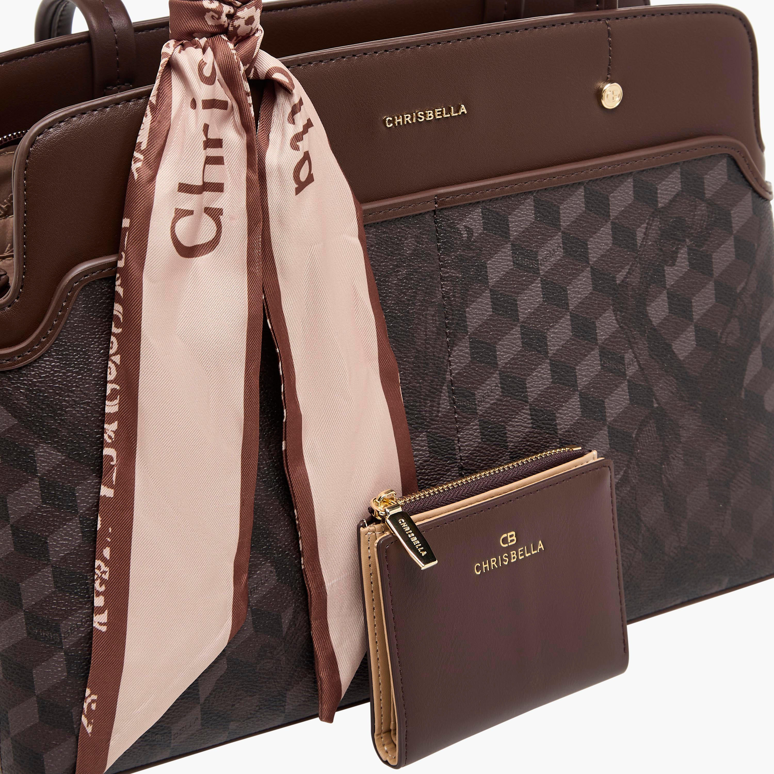 شنطة توتي بوشاح مع محفظة من كريسبيلا-women-bagsandwallets-handbags-image-6