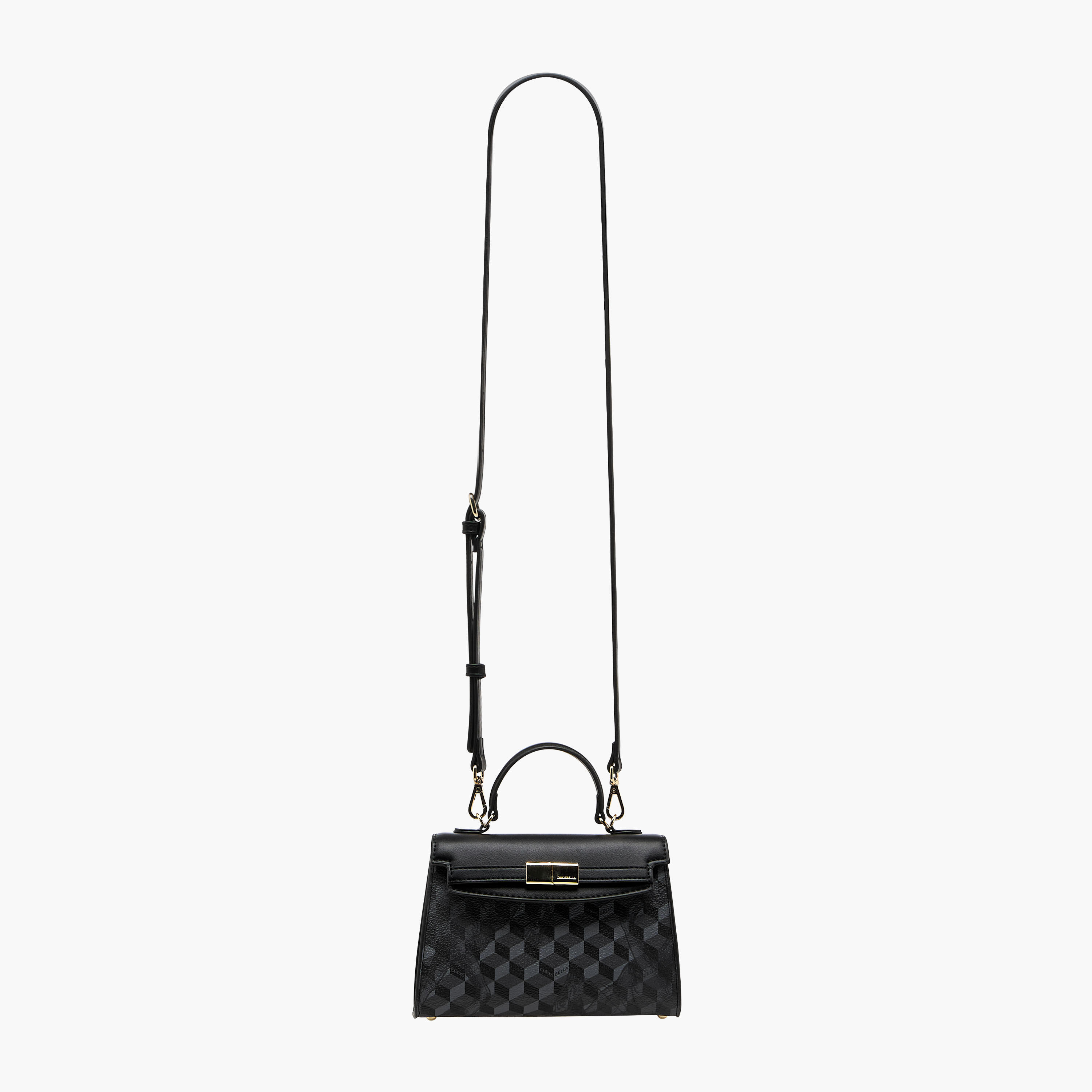 Chrisbella Geometric Print Crossbody Bag with Wallet-women-bagsandwallets-handbags-image-3