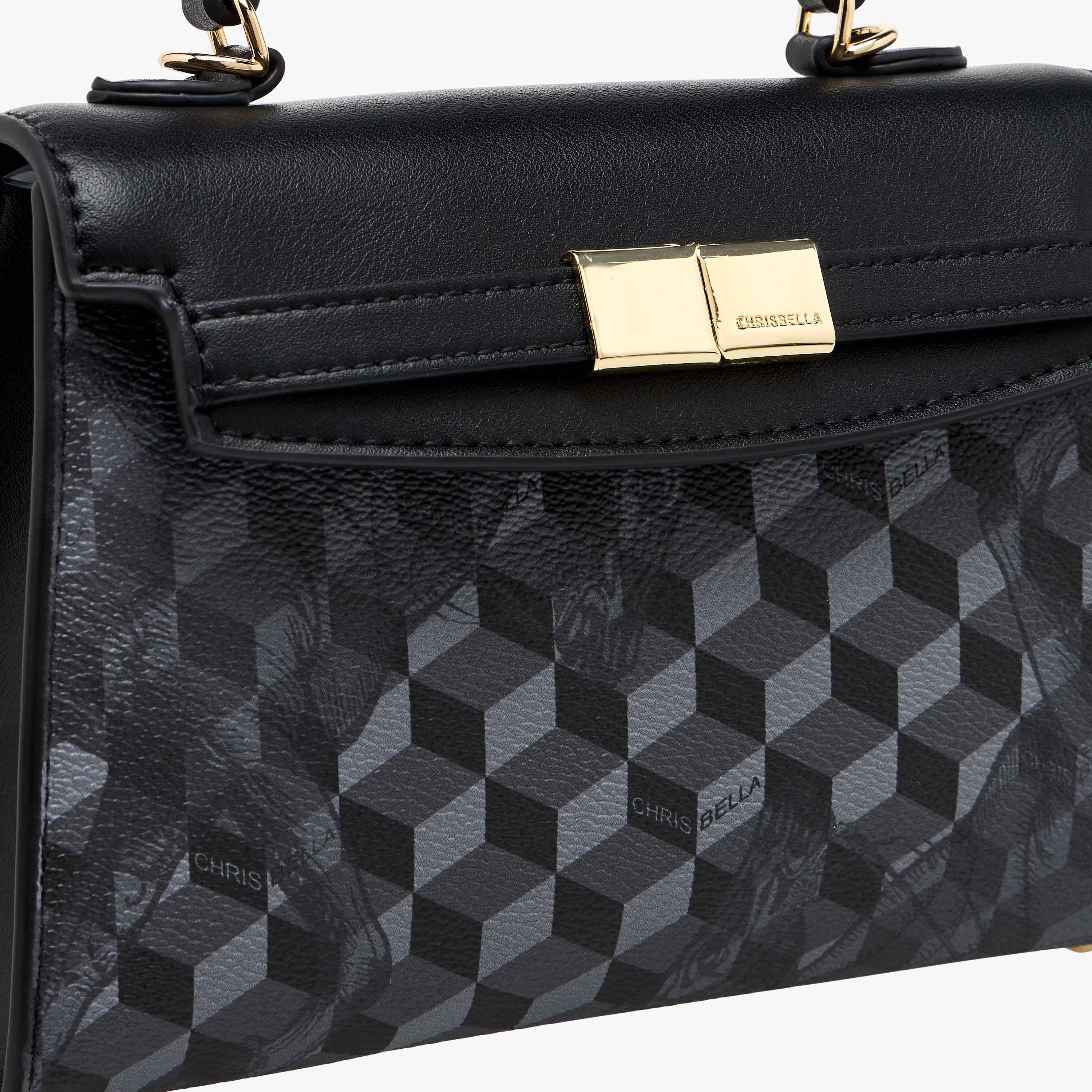Chrisbella Geometric Print Crossbody Bag with Wallet-women-bagsandwallets-handbags-image-7