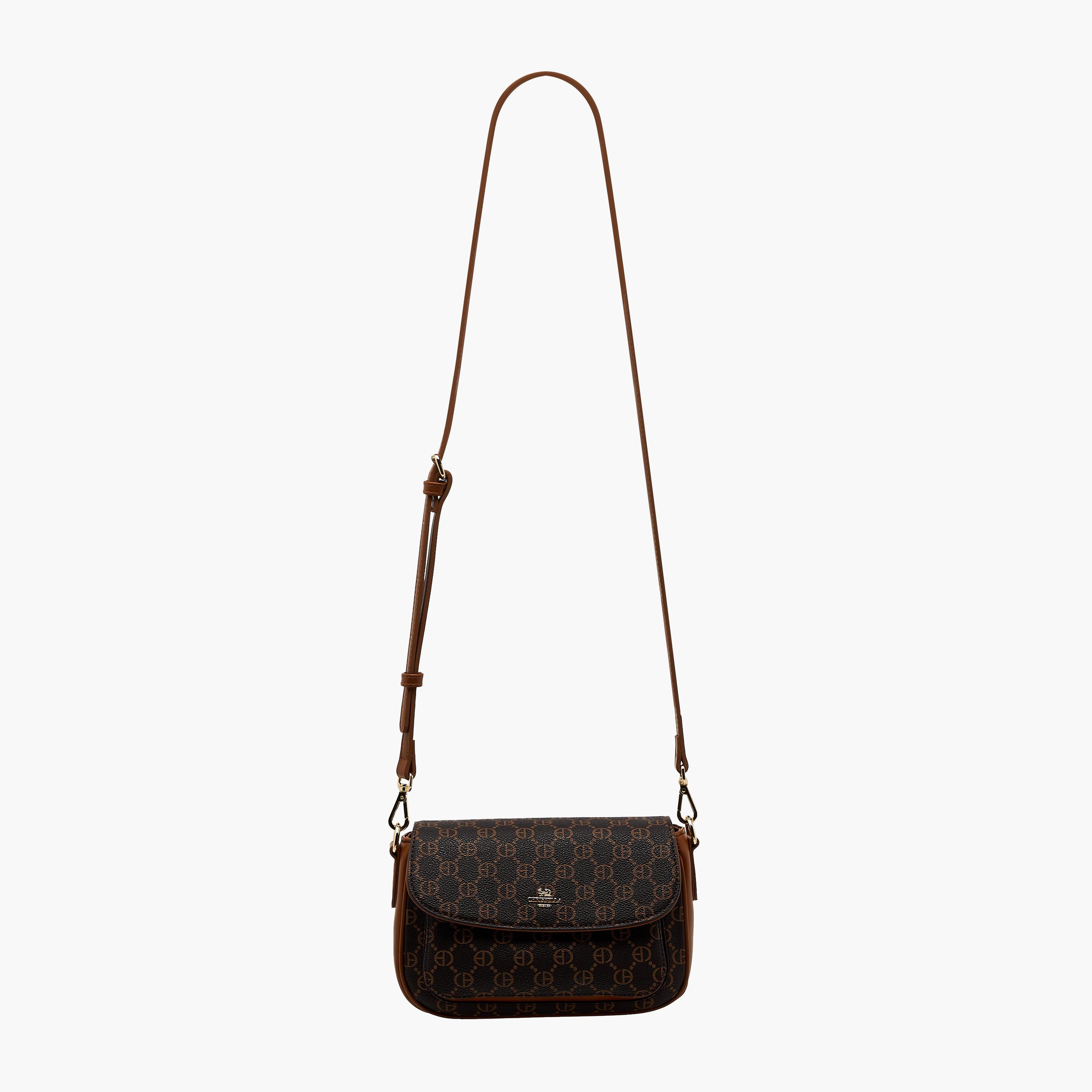 Chrisbella Monogram Print Crossbody Bag with Wallet-women-bagsandwallets-handbags-image-3