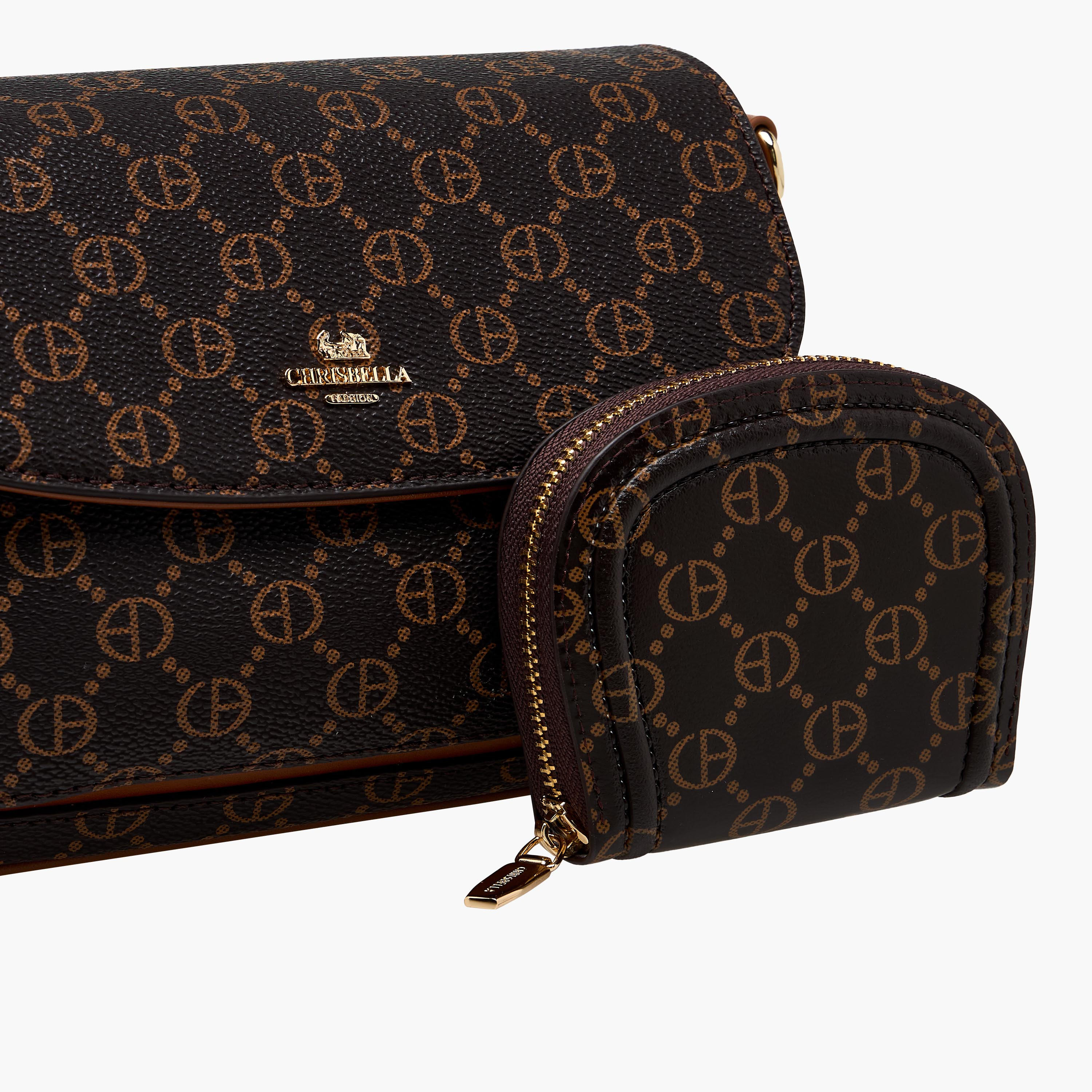 Chrisbella Monogram Print Crossbody Bag with Wallet-women-bagsandwallets-handbags-image-6