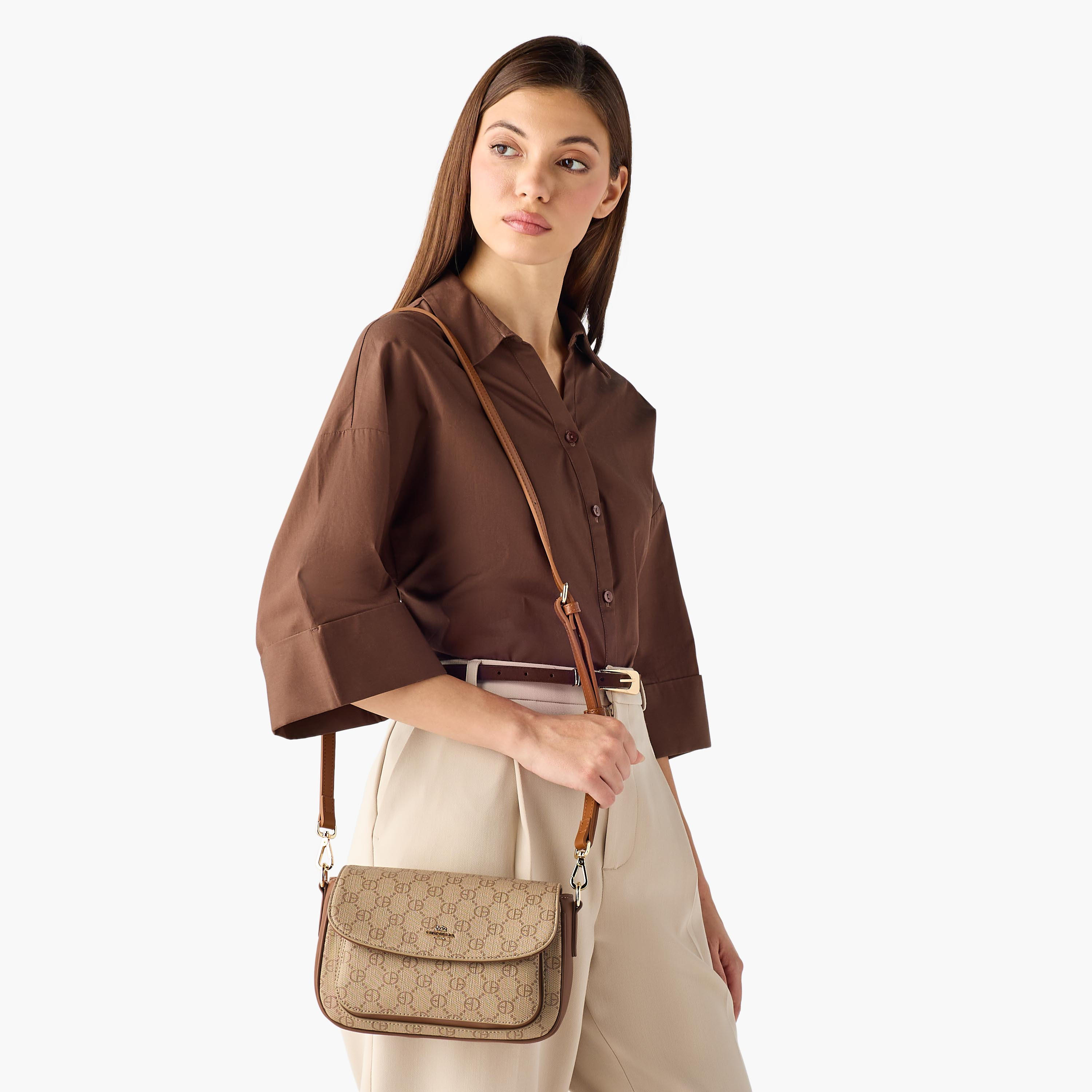Chrisbella Monogram Print Crossbody Bag with Wallet-women-bagsandwallets-handbags-image-2