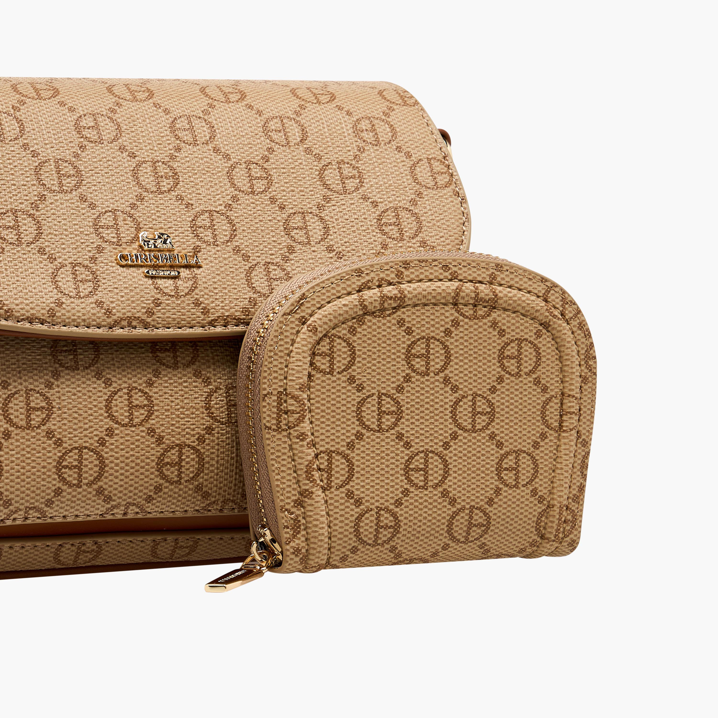 Chrisbella Monogram Print Crossbody Bag with Wallet-women-bagsandwallets-handbags-image-6