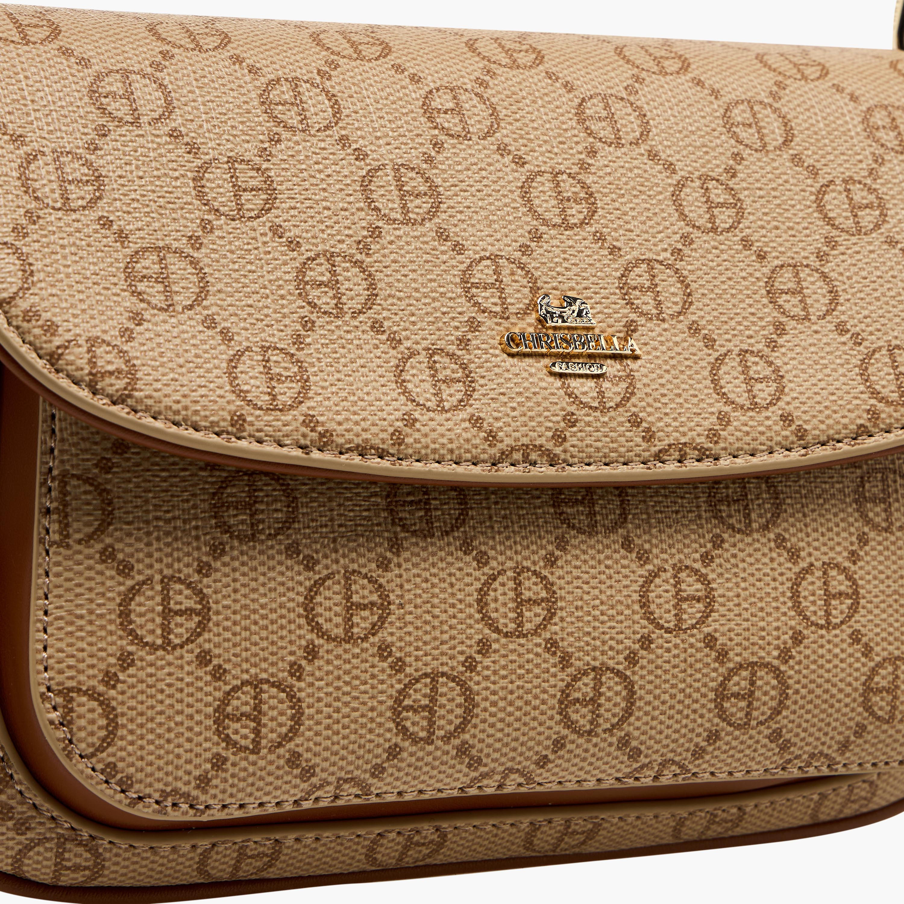 Chrisbella Monogram Print Crossbody Bag with Wallet-women-bagsandwallets-handbags-image-7