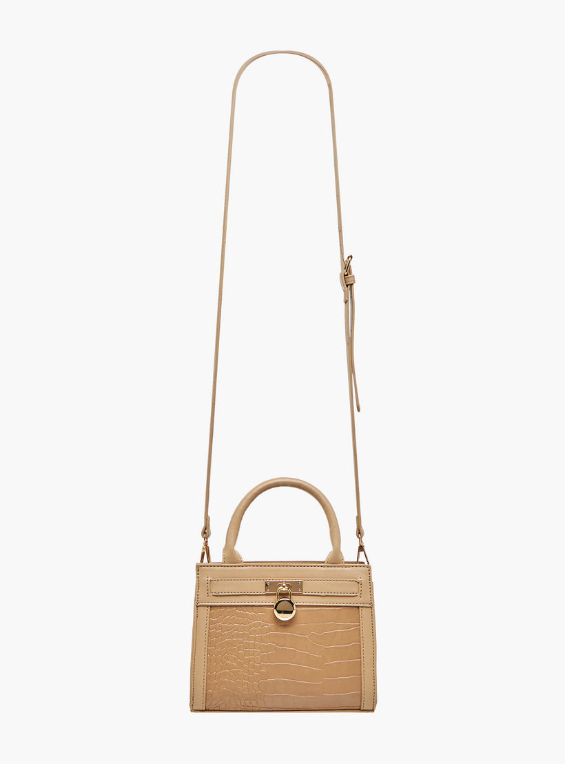 Adore Textured Crossbody Bag with Detachable Strap-women-bagsandwallets-handbags-image-3
