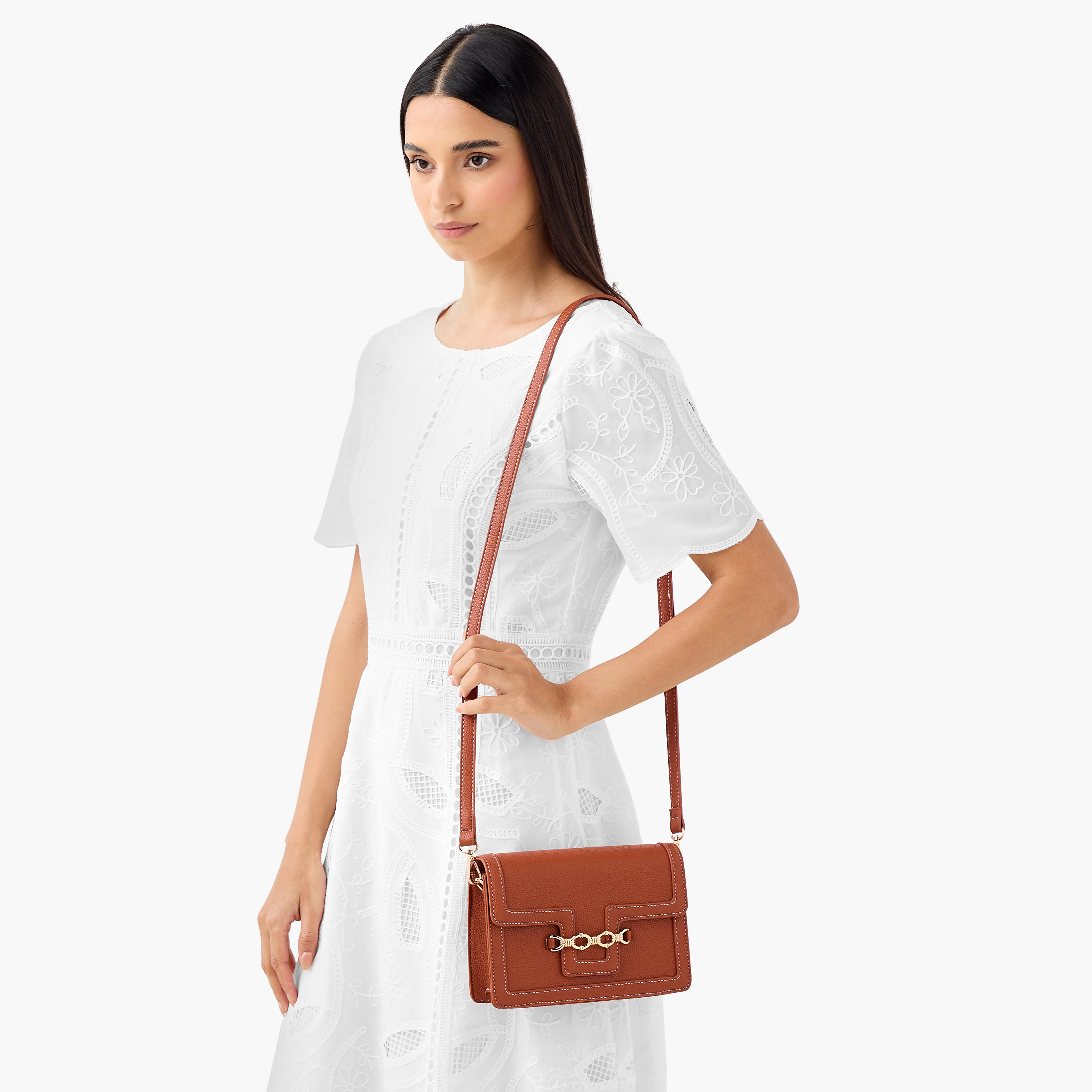 شنطة كروس بودي بارزة الملمس بحزام قابل للفصل من أدور-women-bagsandwallets-handbags-image-8