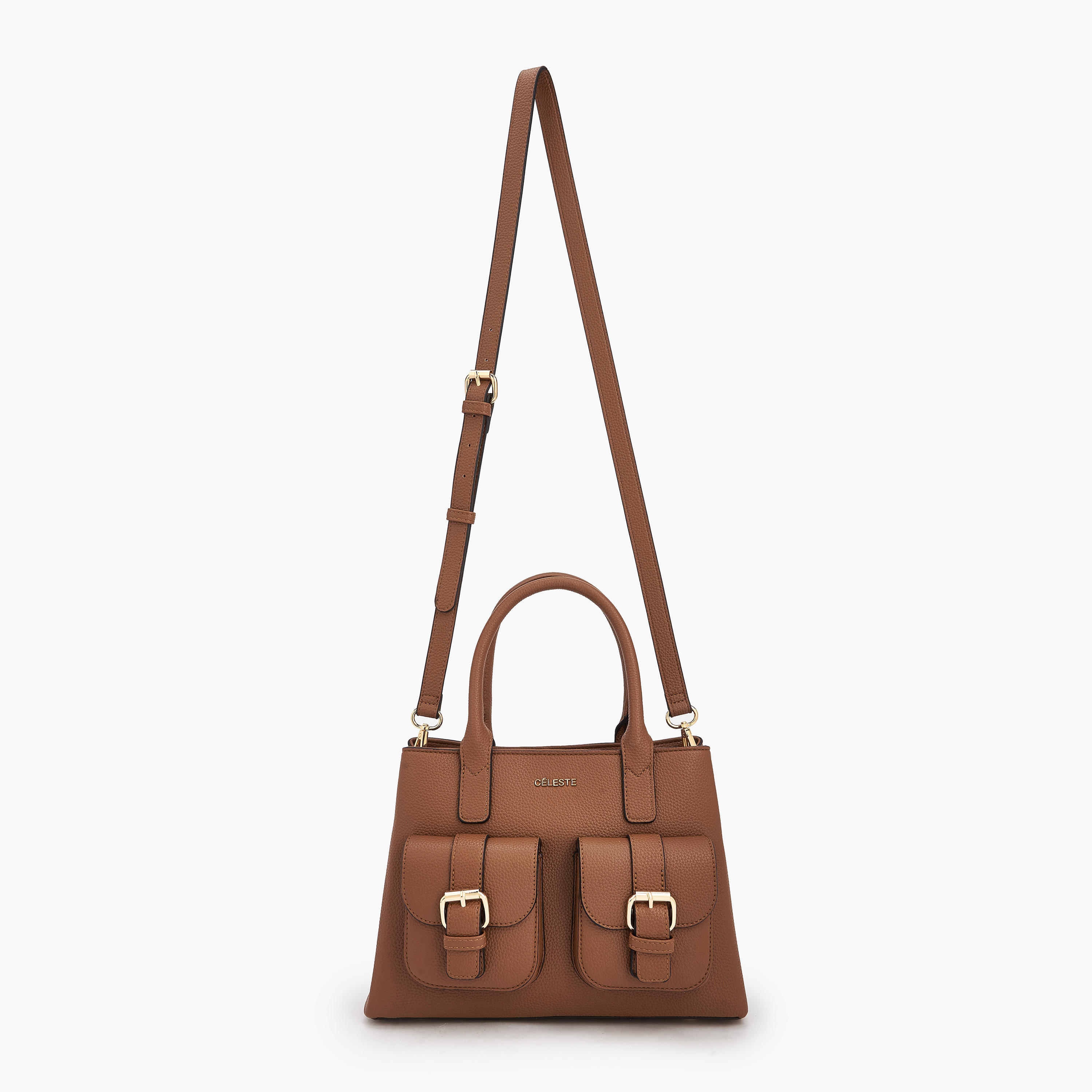 شنطة توتي سادة بمقابض من سيليست-women-bagsandwallets-handbags-image-3